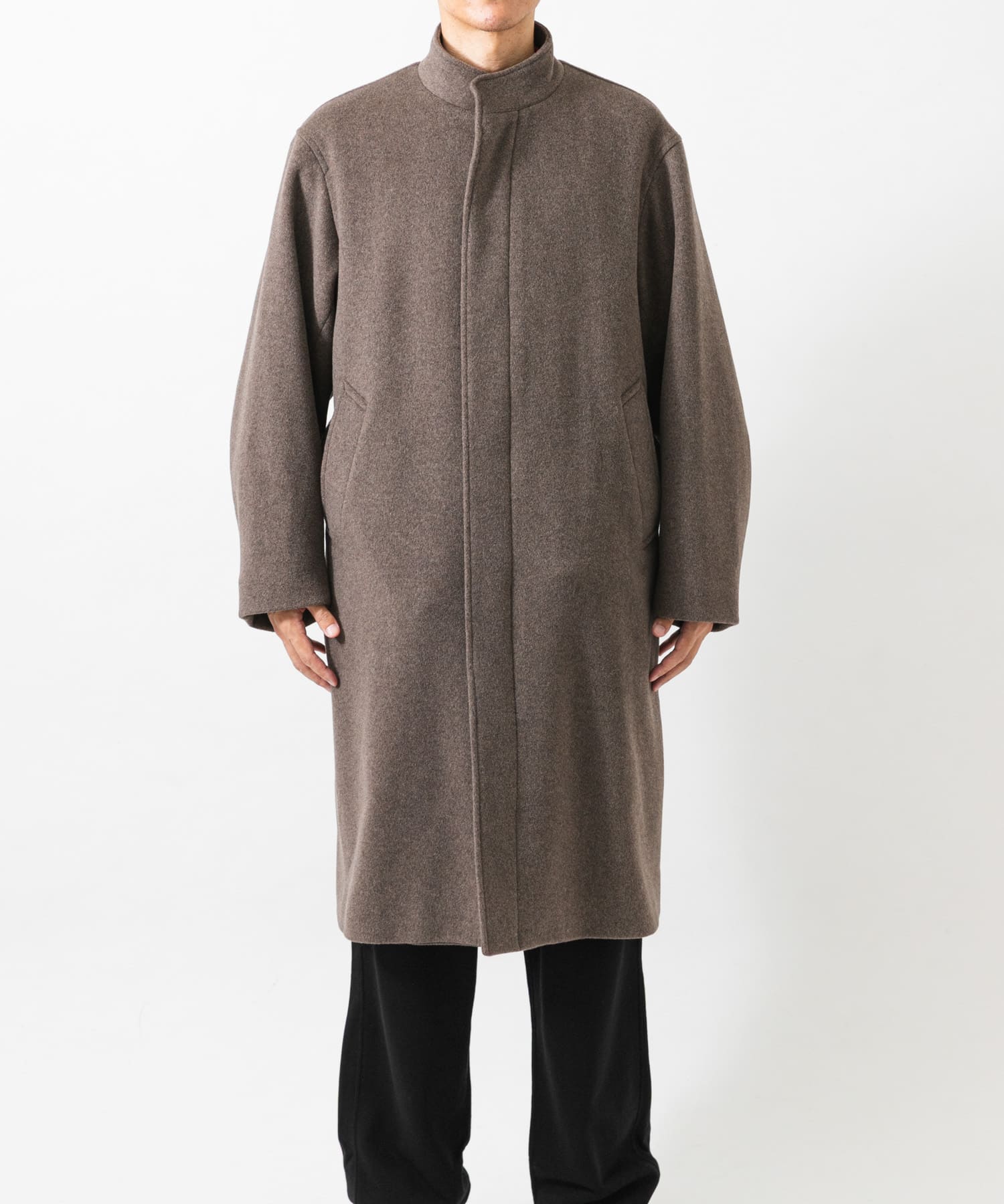 WOOL STAND COLLAR COAT(M BLACKCHECK): アウター｜URBAN RESEARCH公式