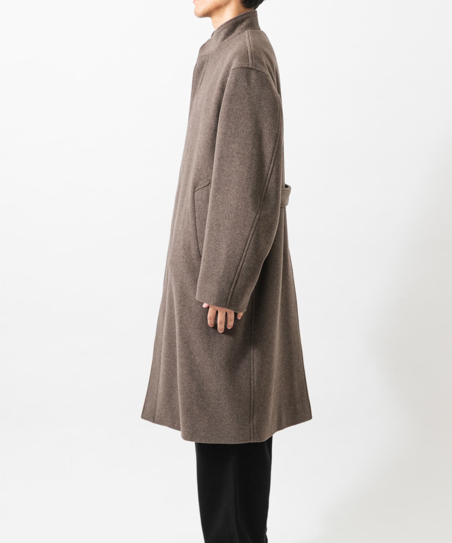 WOOL STAND COLLAR COAT(M BLACKCHECK): アウター｜URBAN RESEARCH公式