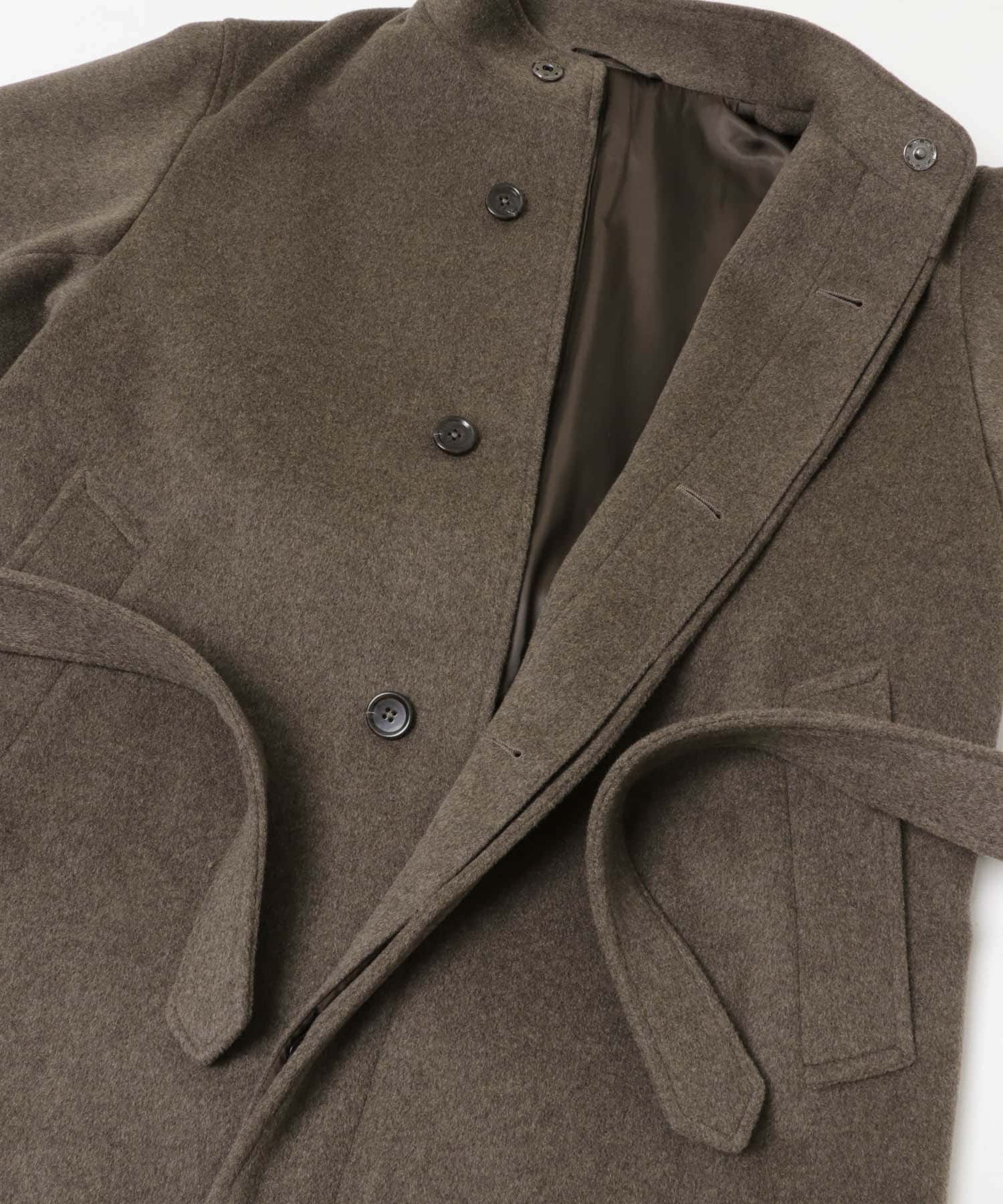 WOOL STAND COLLAR COAT(M BLACKCHECK): アウター｜URBAN RESEARCH公式