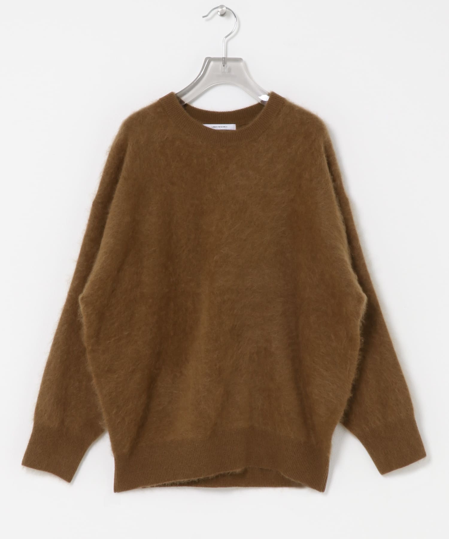 FUR WOOL ルーズニット BROWN Free