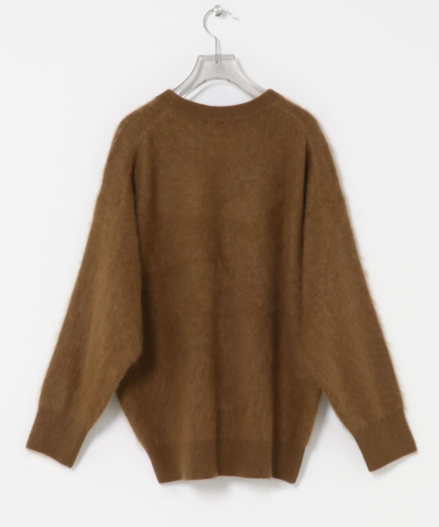 FUR WOOL ルーズニット BROWN Free