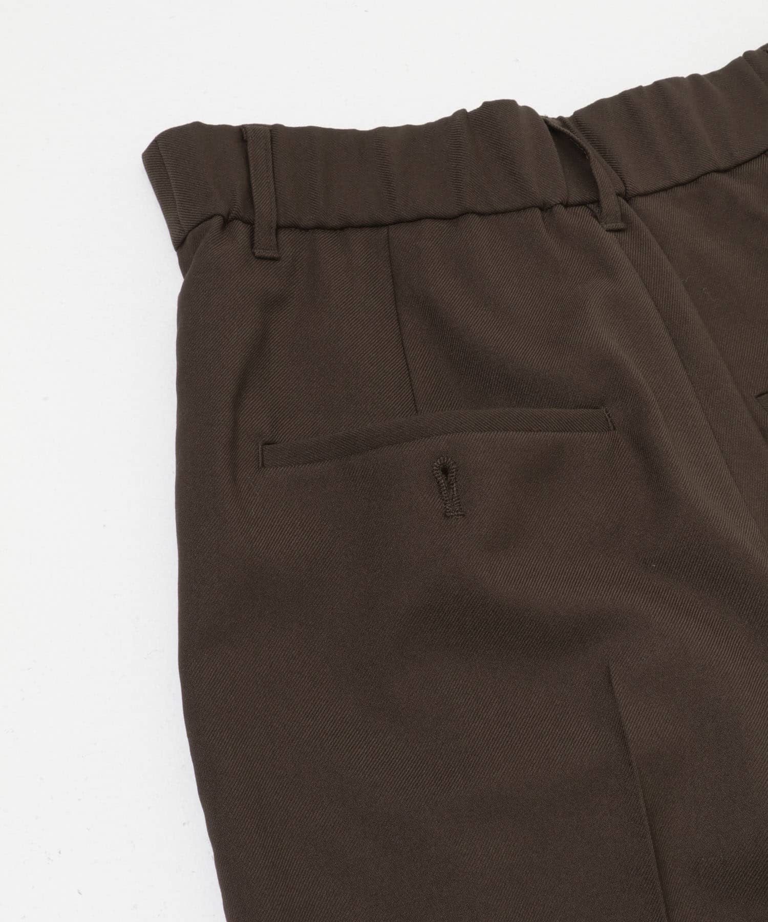 ウールツイルハーフパンツ BROWN 36