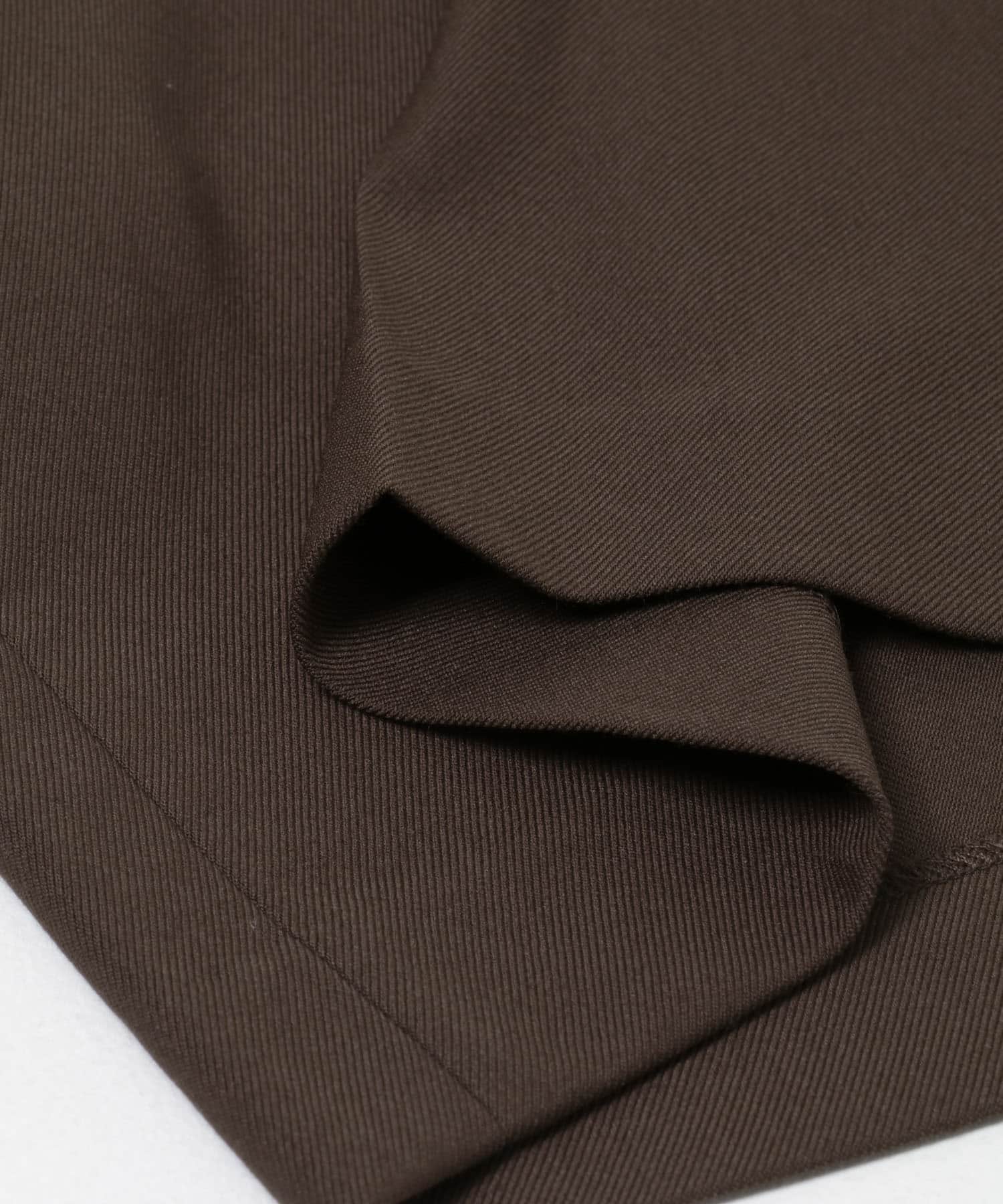 ウールツイルハーフパンツ BROWN 36