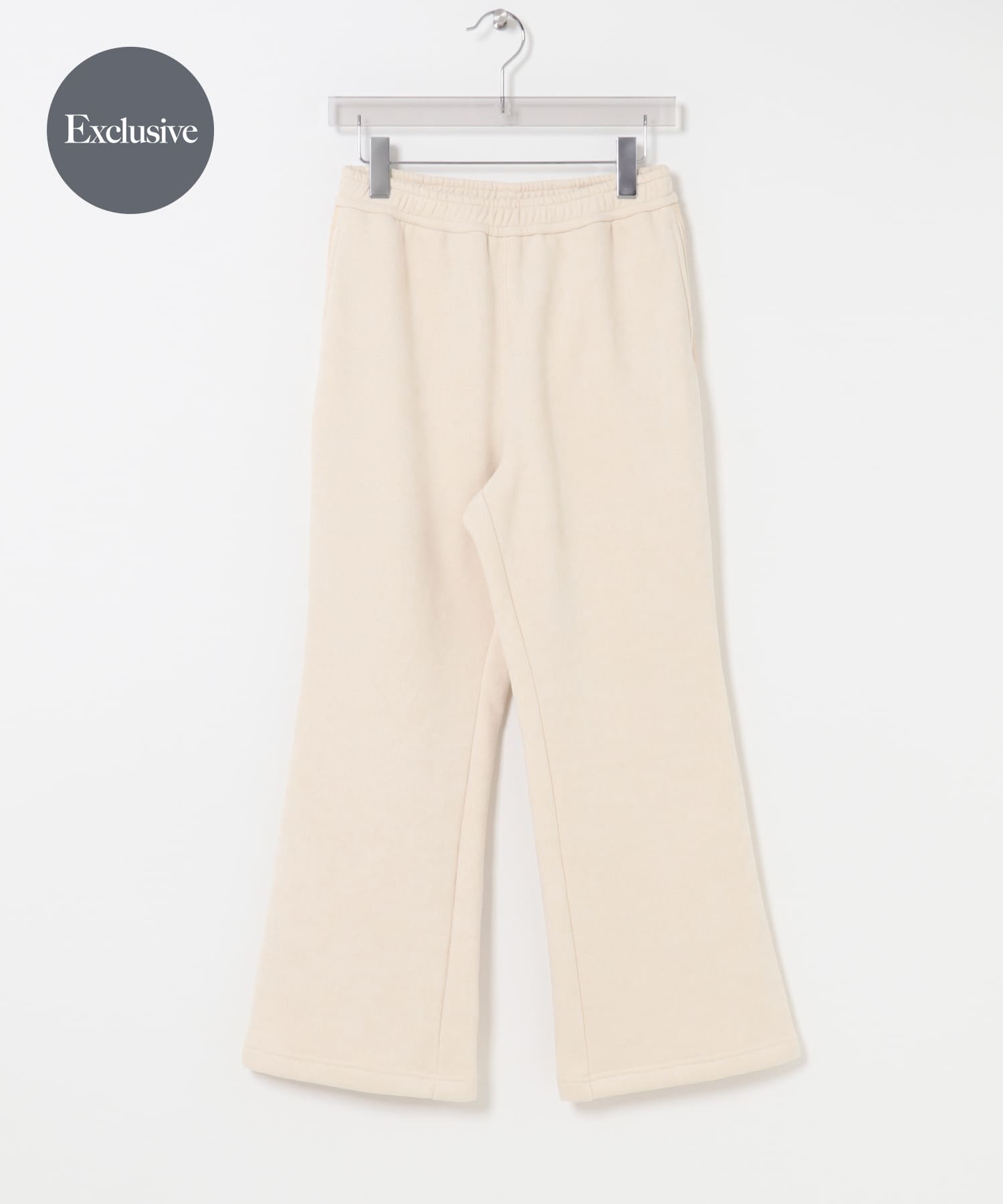 『別注』THOUSAND MILE×URBAN RESEARCH　KNIT FLEECE FLARE PANTS