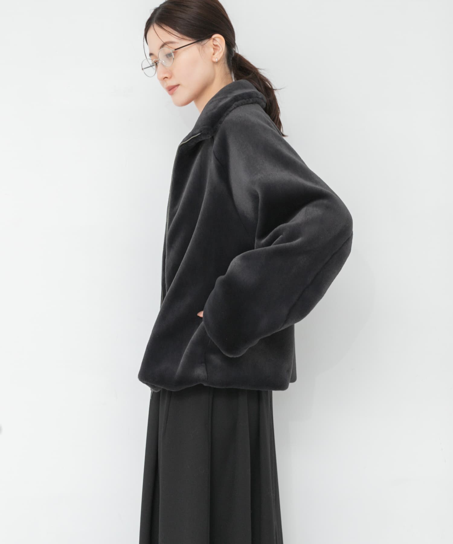 身長：166cm サイズ：Free