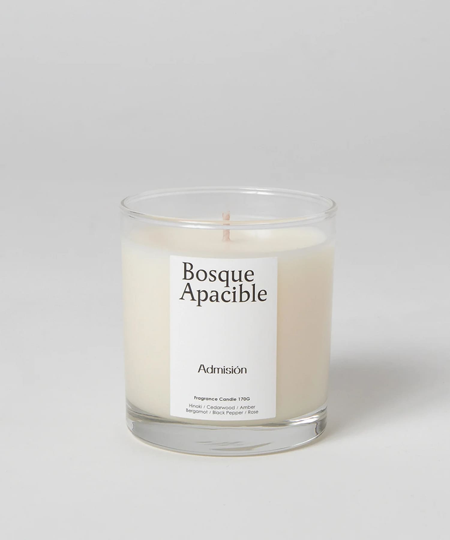 Admision　Fragrance Candle B Apacible -