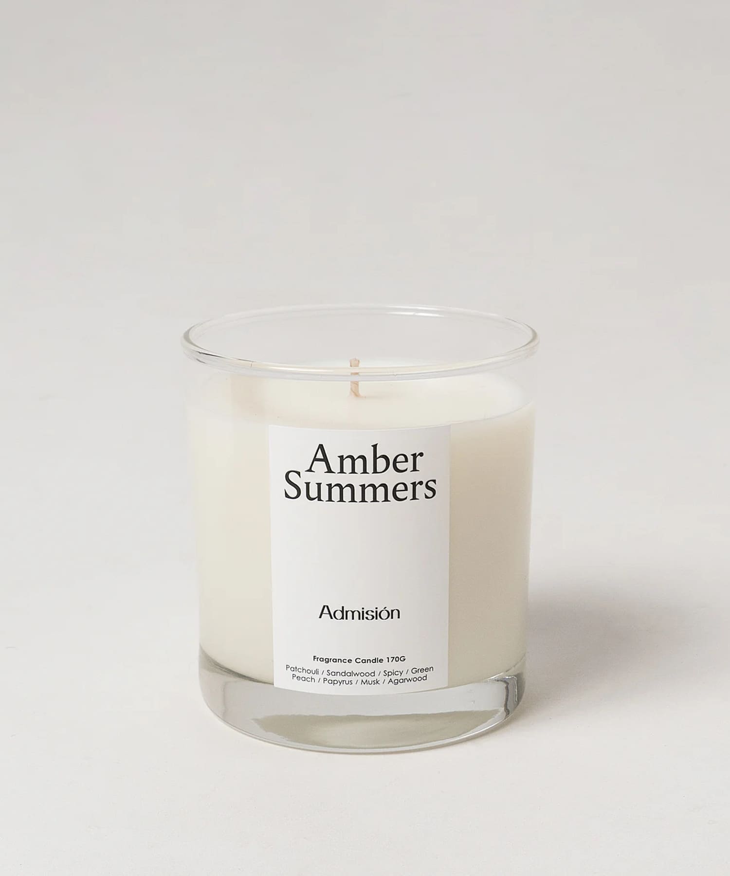 Admision　Fragrance Candle A Summers -