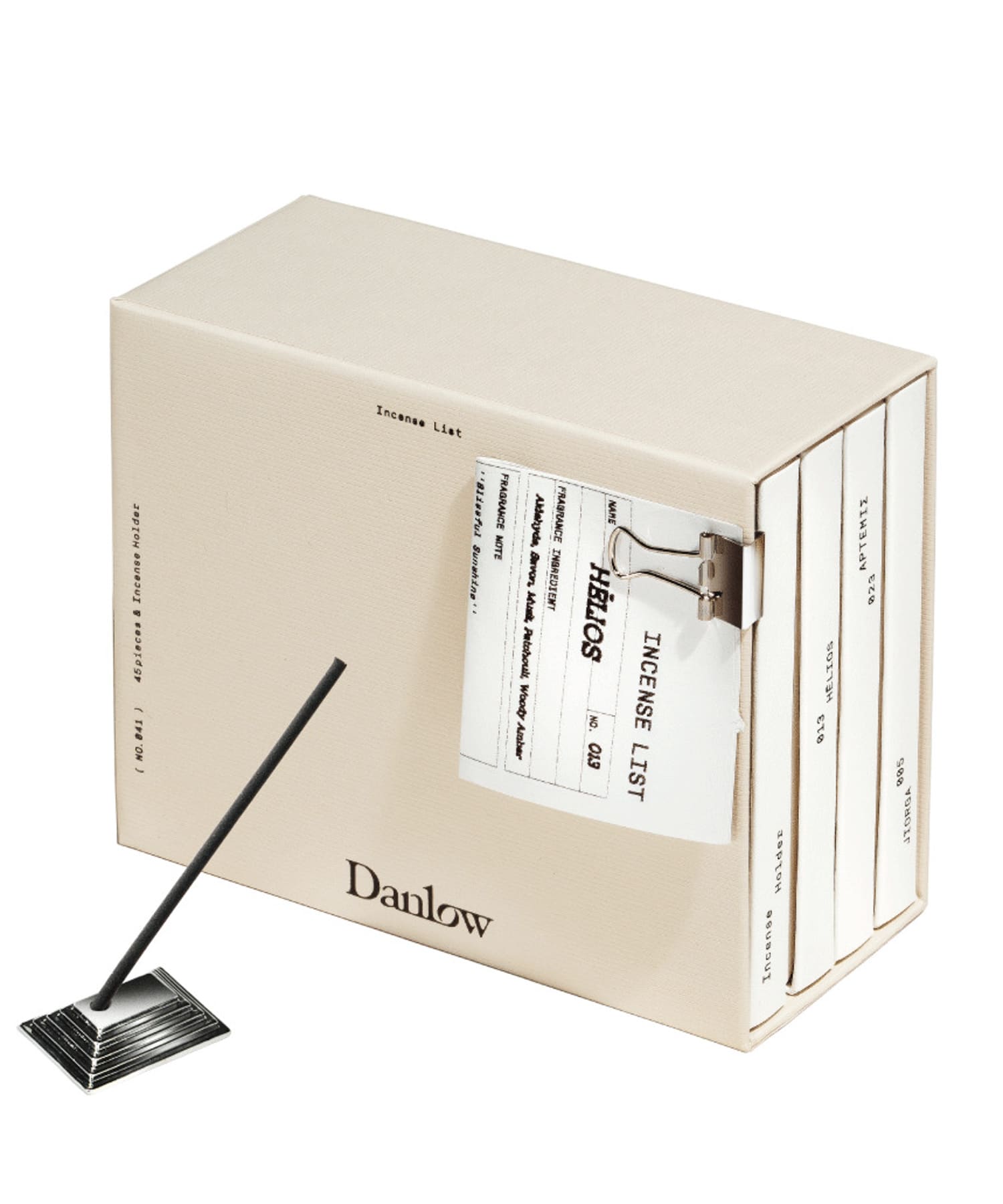 Danlow　INCENSE LIST