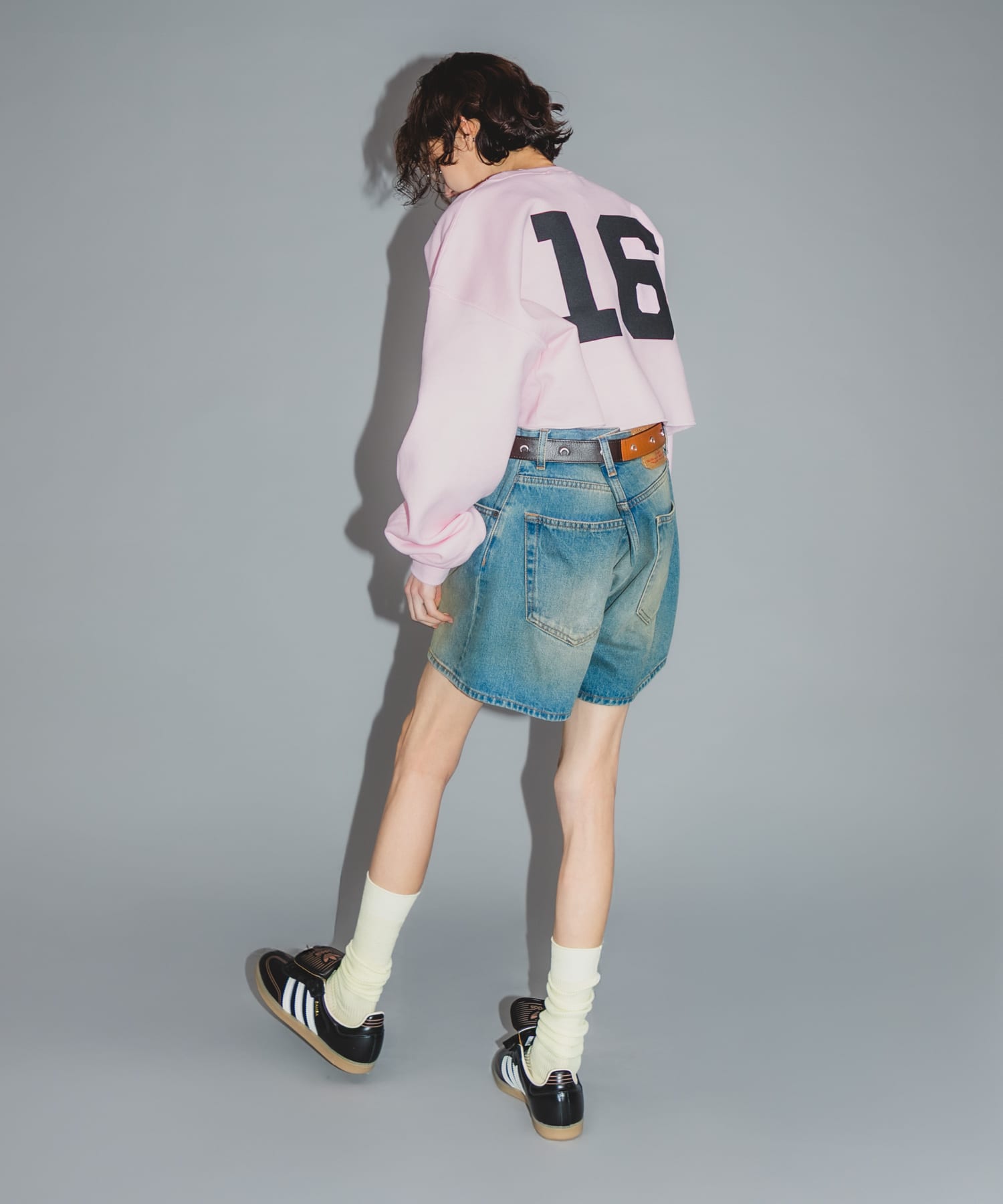 Teya　SHORT SWEAT PINK Free