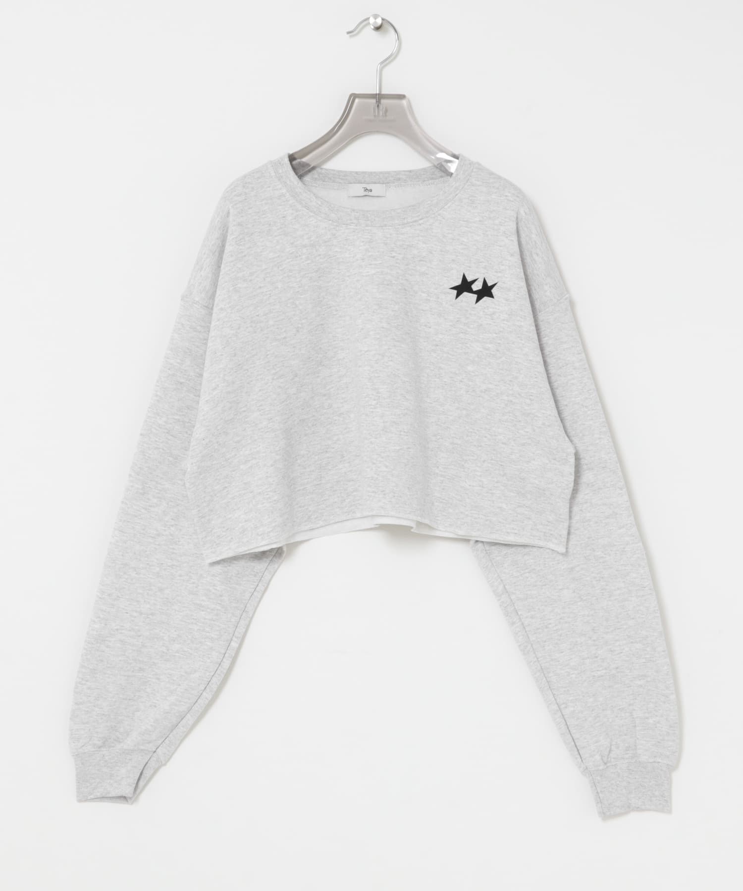 Teya　SHORT SWEAT GRAY Free