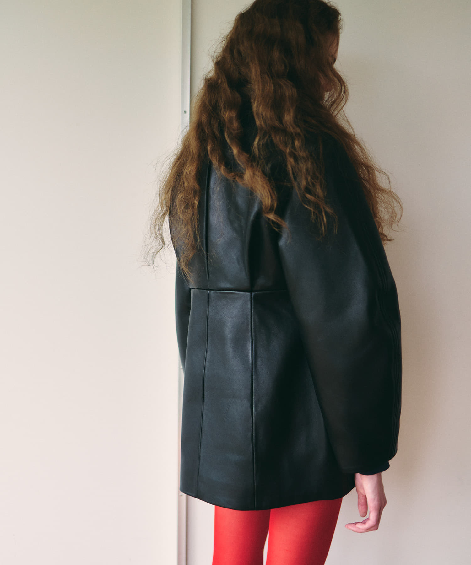 Teya Fold Leather Jacket(Free BLACK): アウター｜URBAN RESEARCH公式