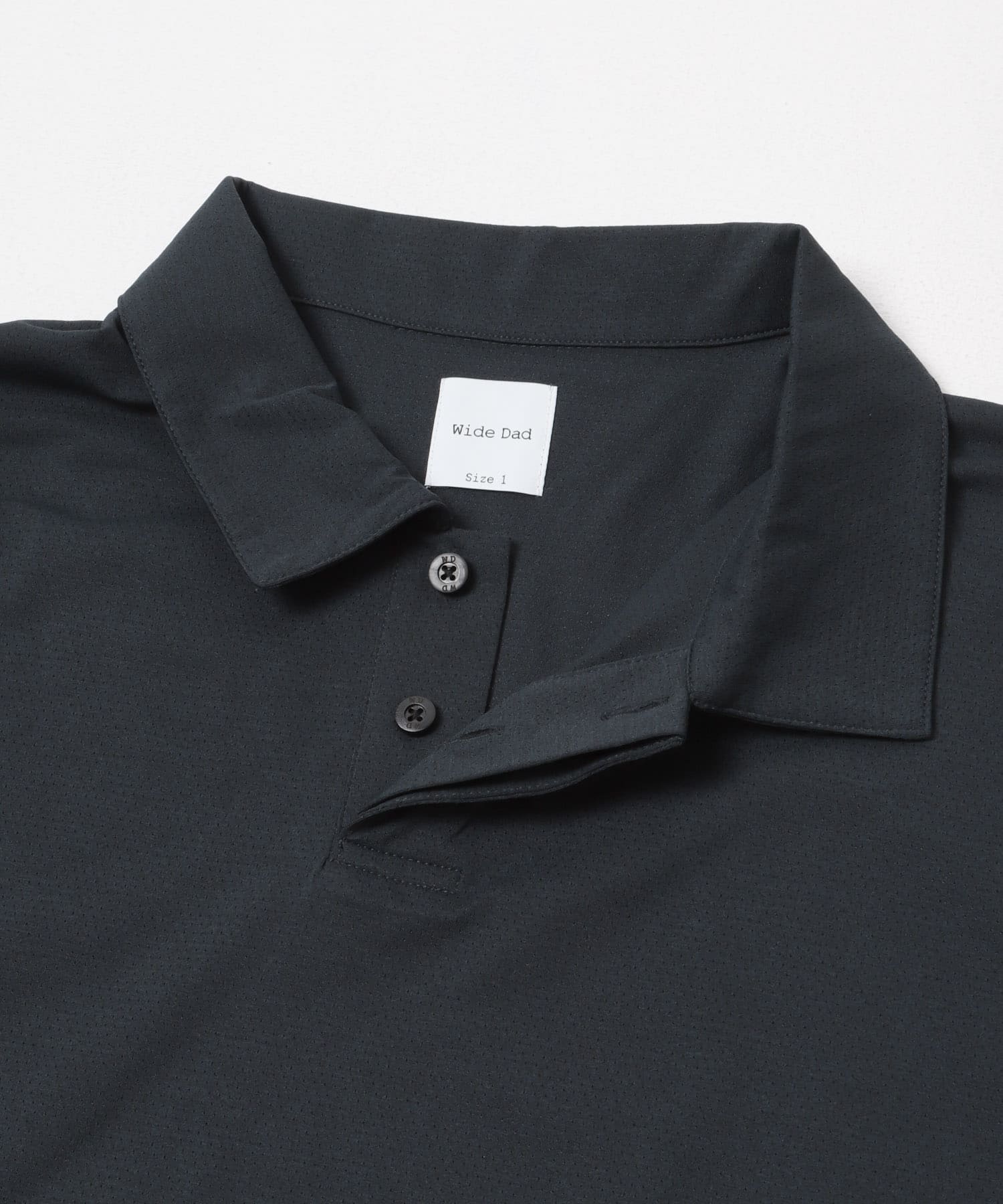 Wide Dad 長袖ポロシャツ Size 1 URBAN RESEARCH（アーバンリサーチ） 「Wide Dad」長袖ポロシャツ 1