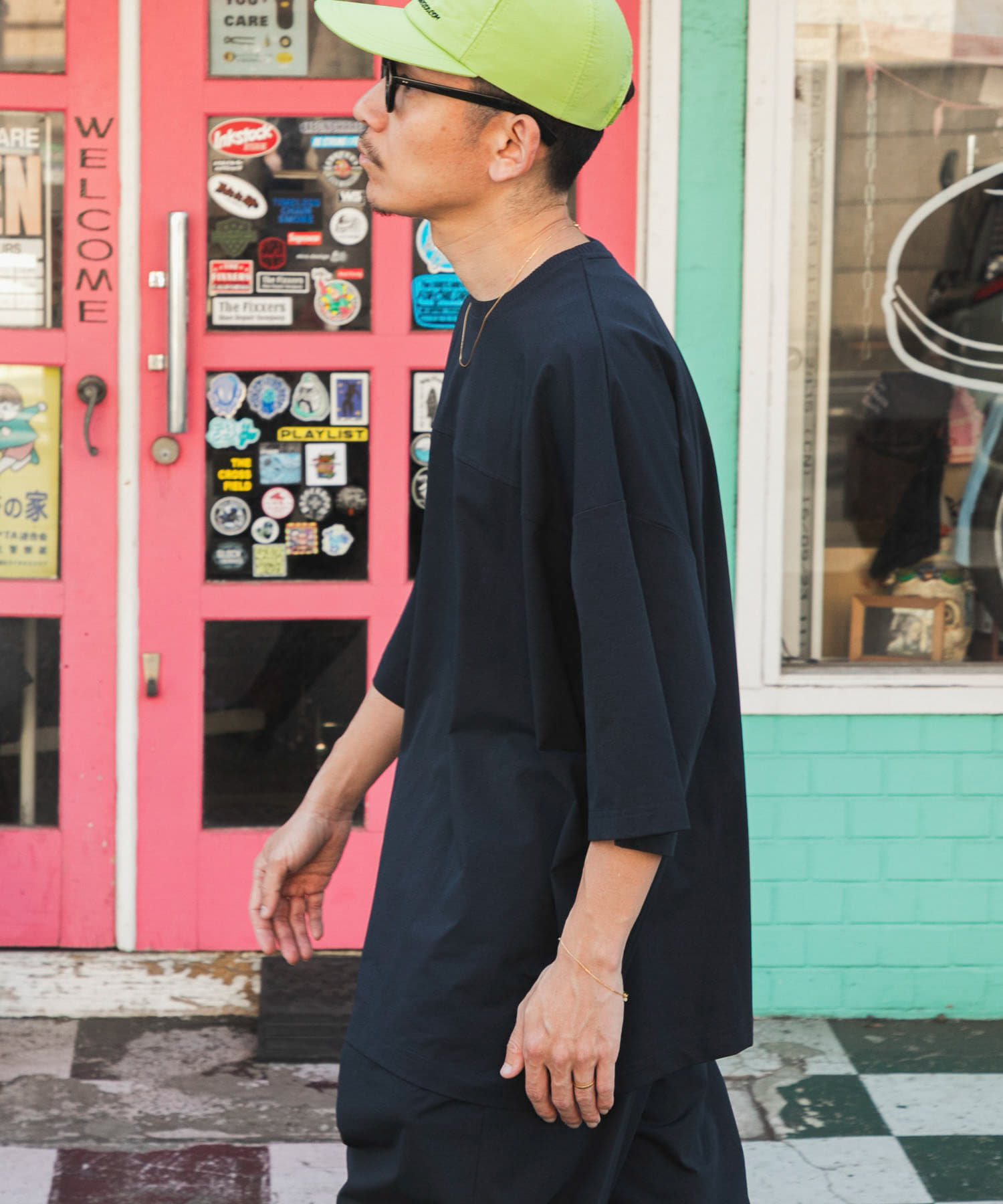 Wide Dad　BREEZY TECH SHORT-SLEEVE T-SHIRTS
