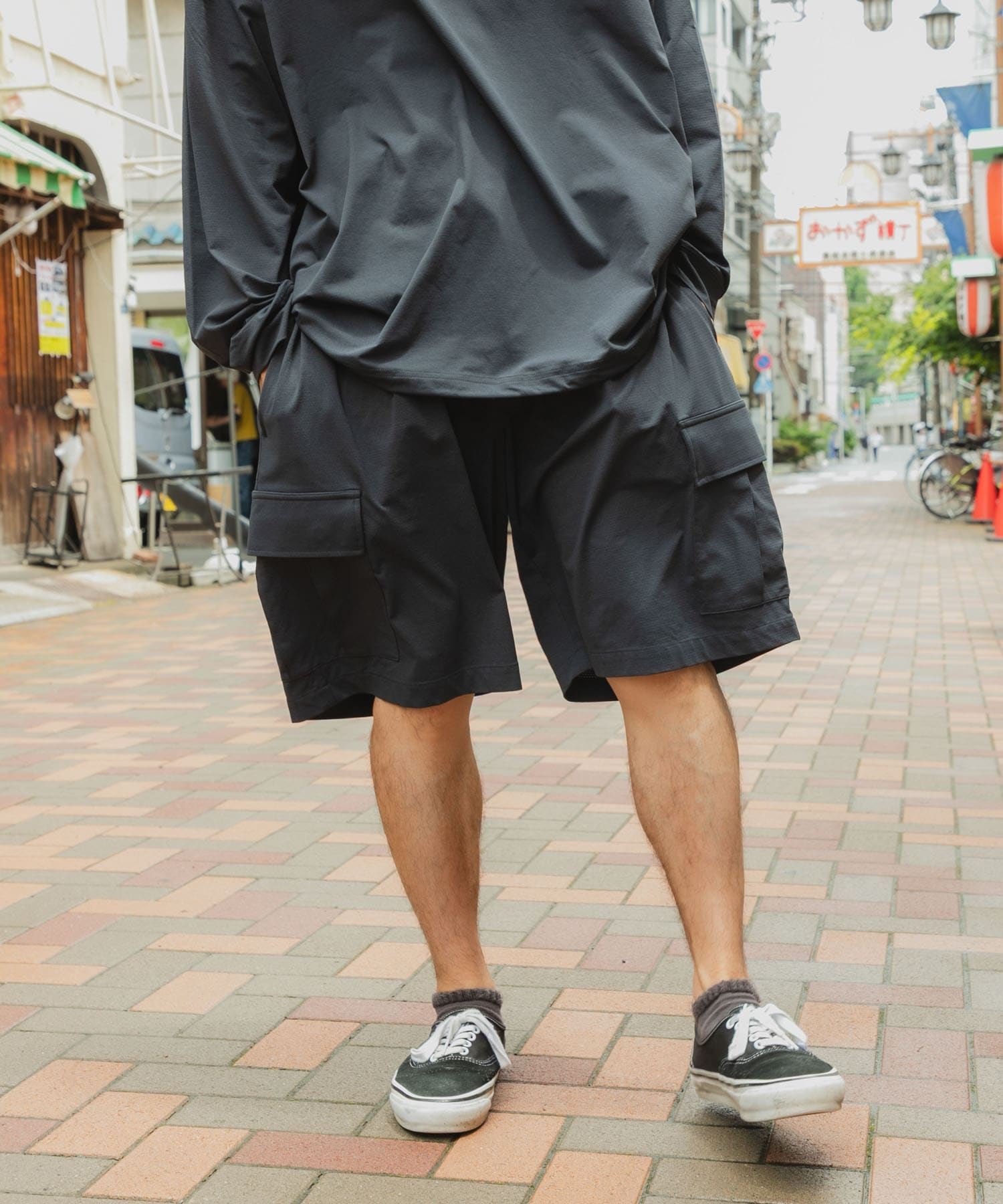 Wide Dad　BREEZY TECH CARGO SHORTS