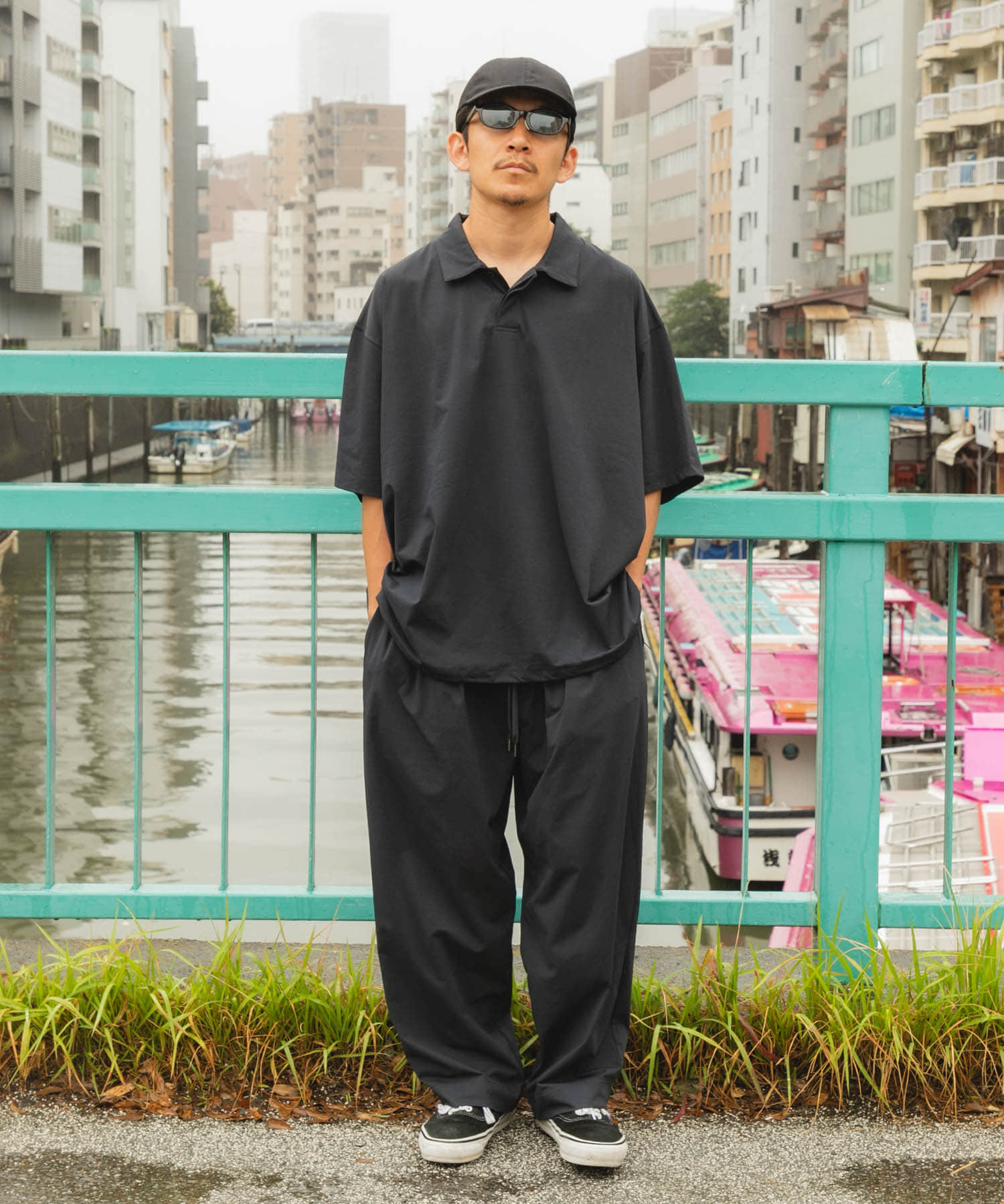 o*t様 wide dad イージーパンツ　2点セット Wide Dad BREEZY TECH EASY PANTS(1 BLACK): ボトム｜URBAN RESEARCH