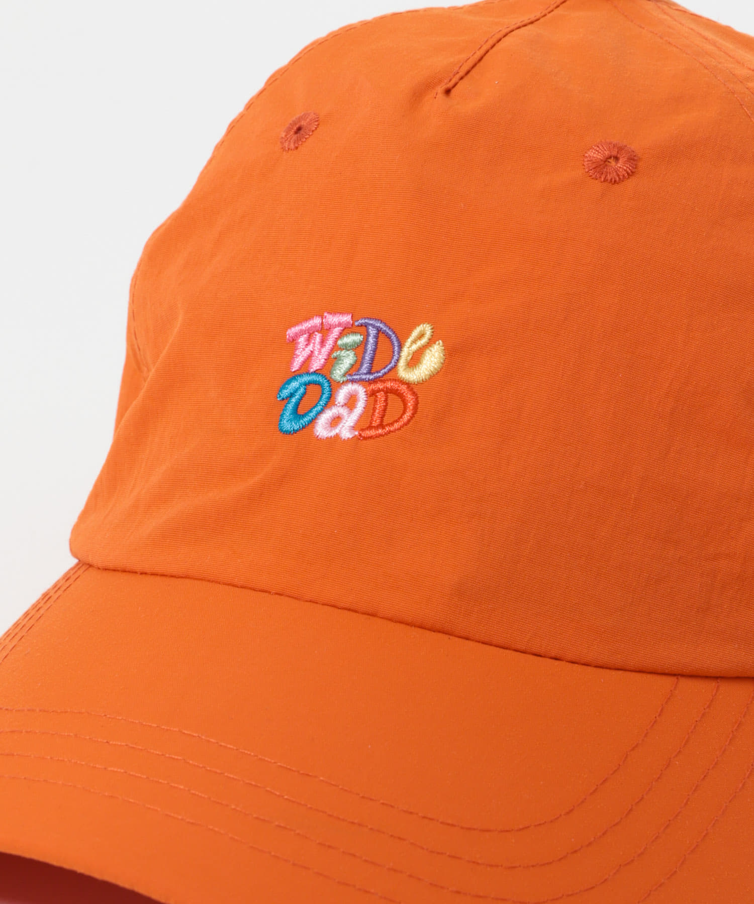 Wide Dad　GRAPHIC CAP WITH HATCH ORANGE Free