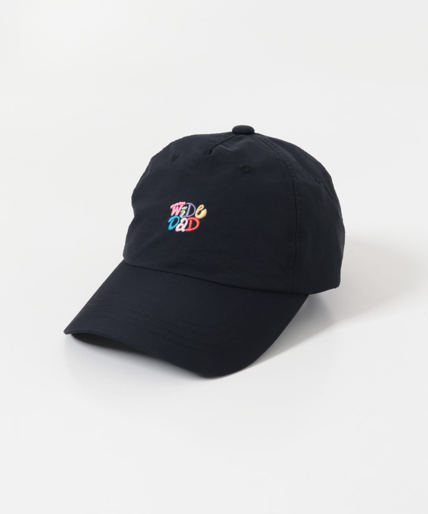 Wide Dad　GRAPHIC CAP WITH HATCH BLACK Free