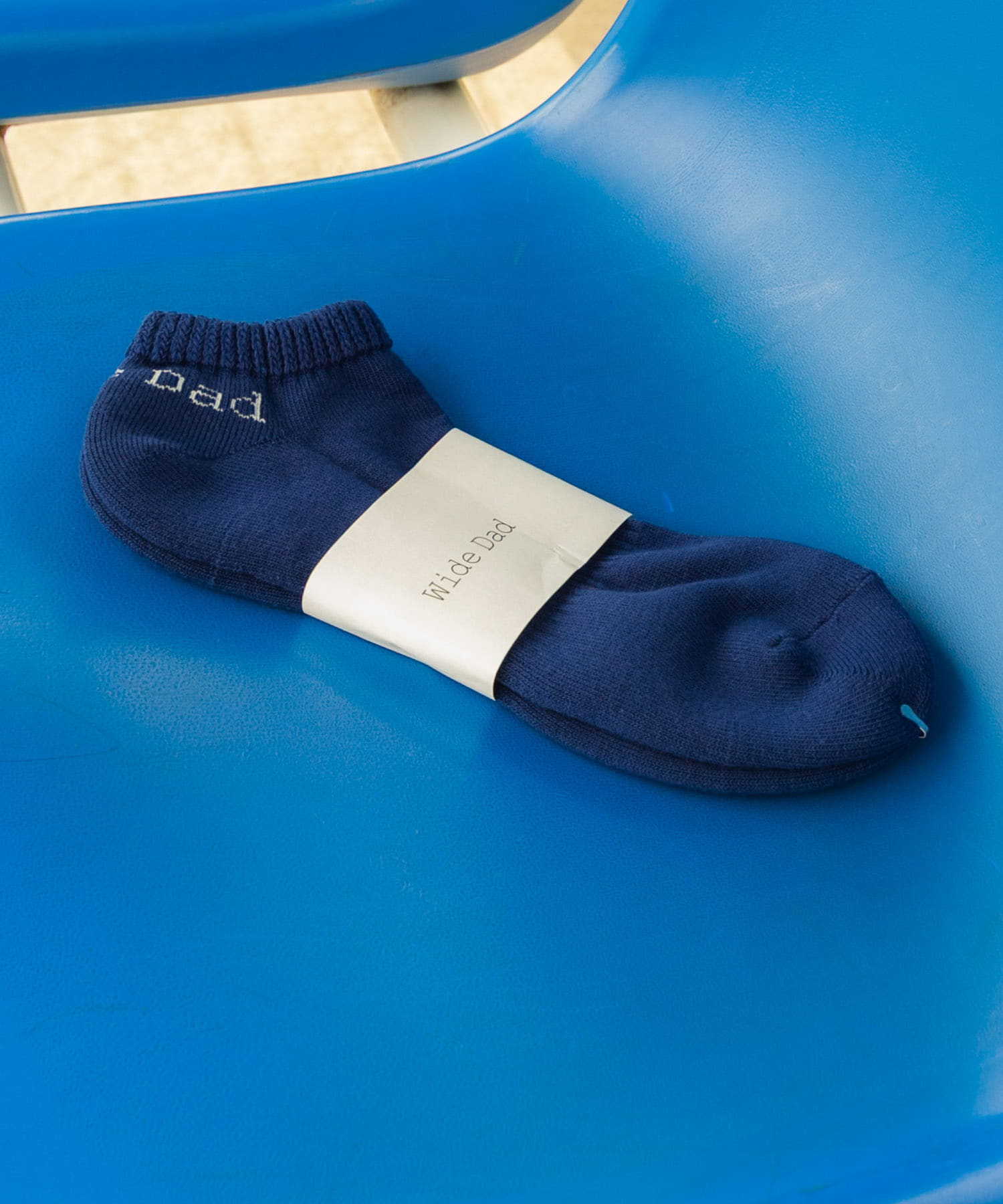Wide Dad　WIDE DAD SHORT SOCKS BLUE Free