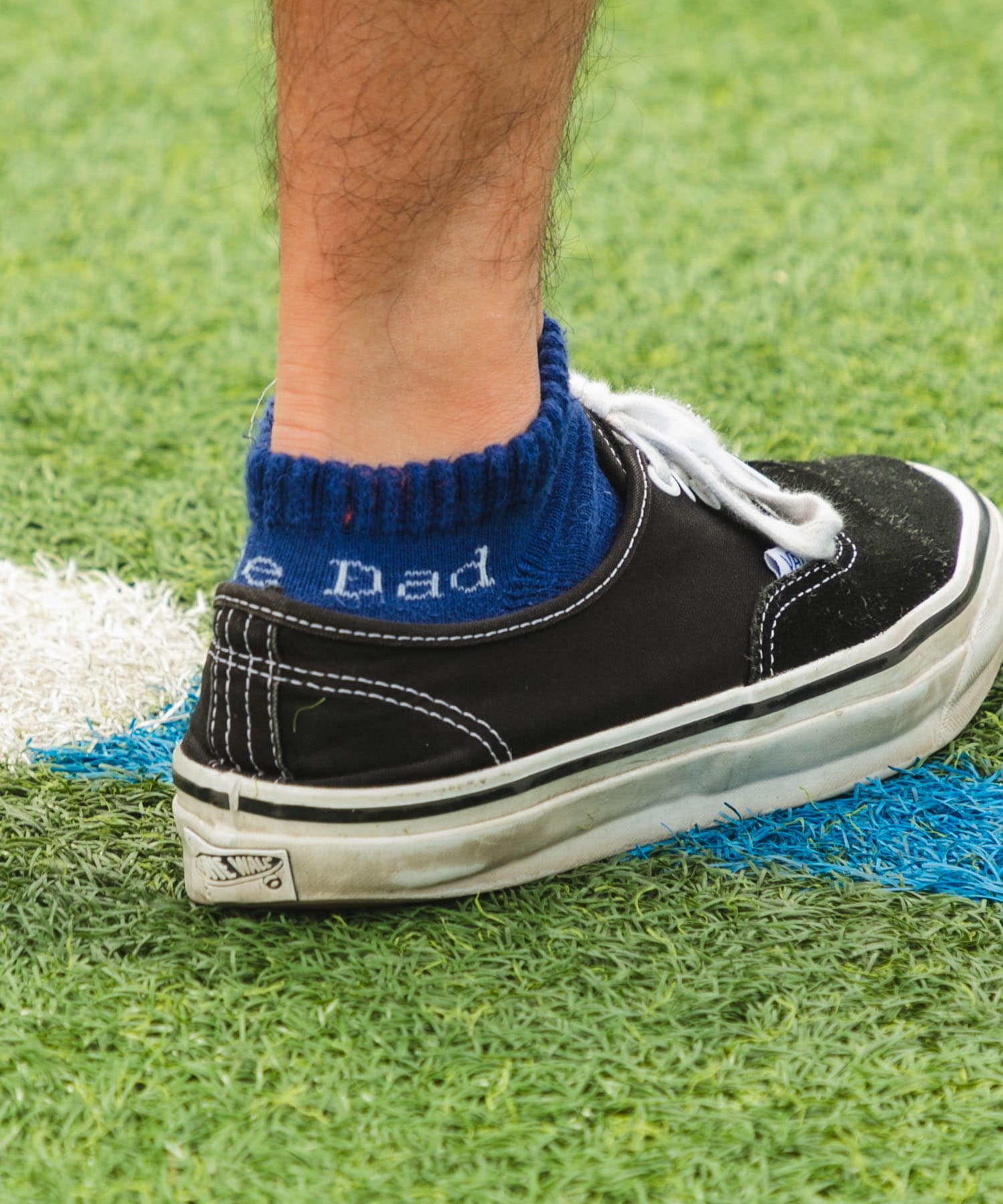 Wide Dad　WIDE DAD SHORT SOCKS BLUE Free
