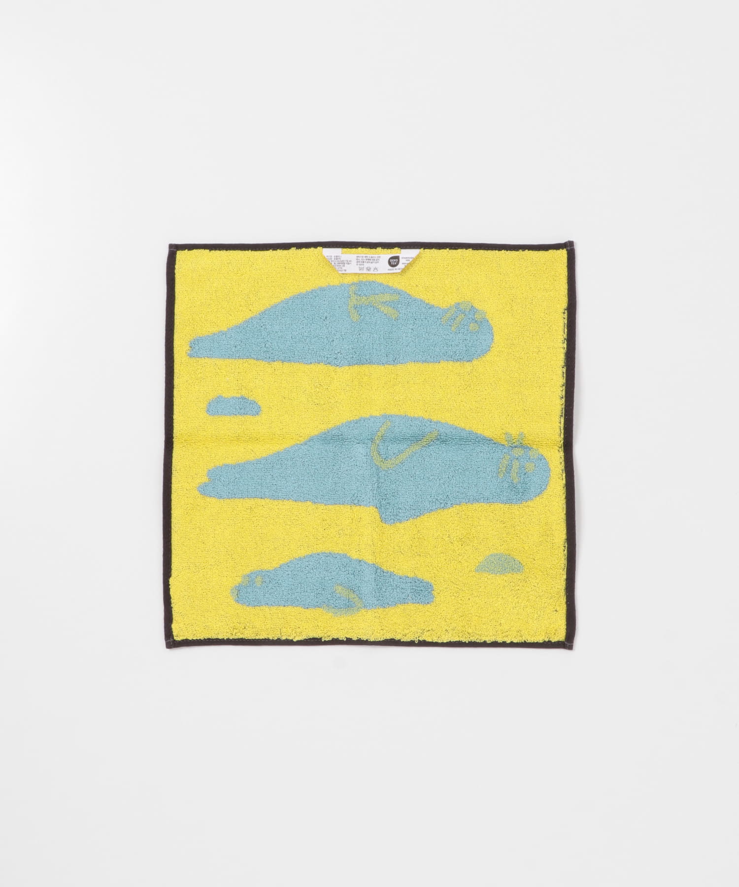 WARMGREYTAIL　HANDTOWEL-SEAL FRIENDS BLUE -