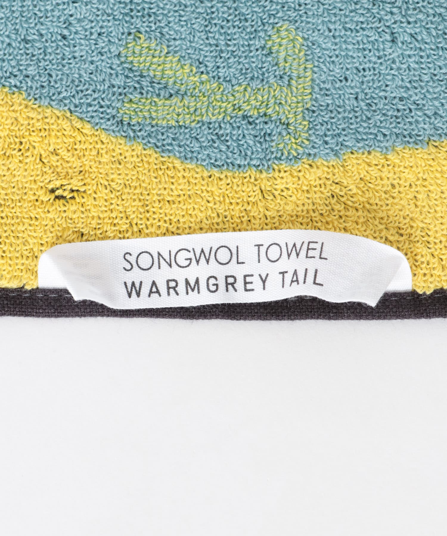 WARMGREYTAIL　HANDTOWEL-SEAL FRIENDS BLUE -