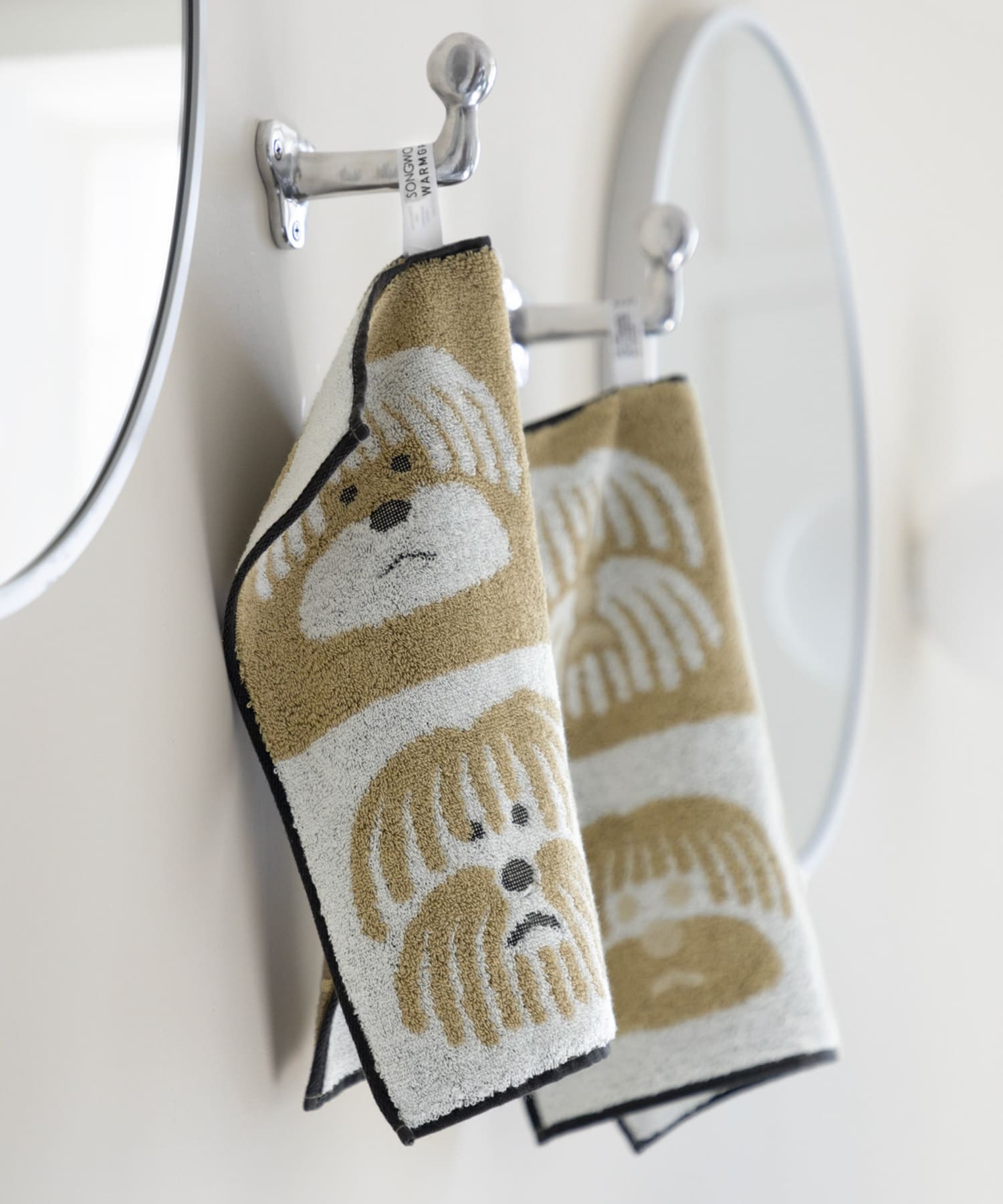 WARMGREYTAIL　HANDTOWEL-FLUFFY DOG