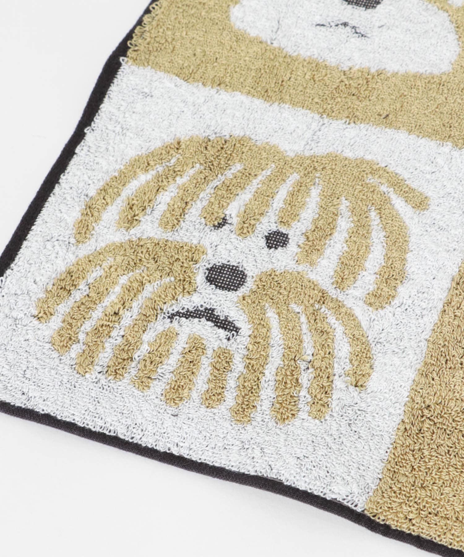 WARMGREYTAIL　HANDTOWEL-FLUFFY DOG BEG -
