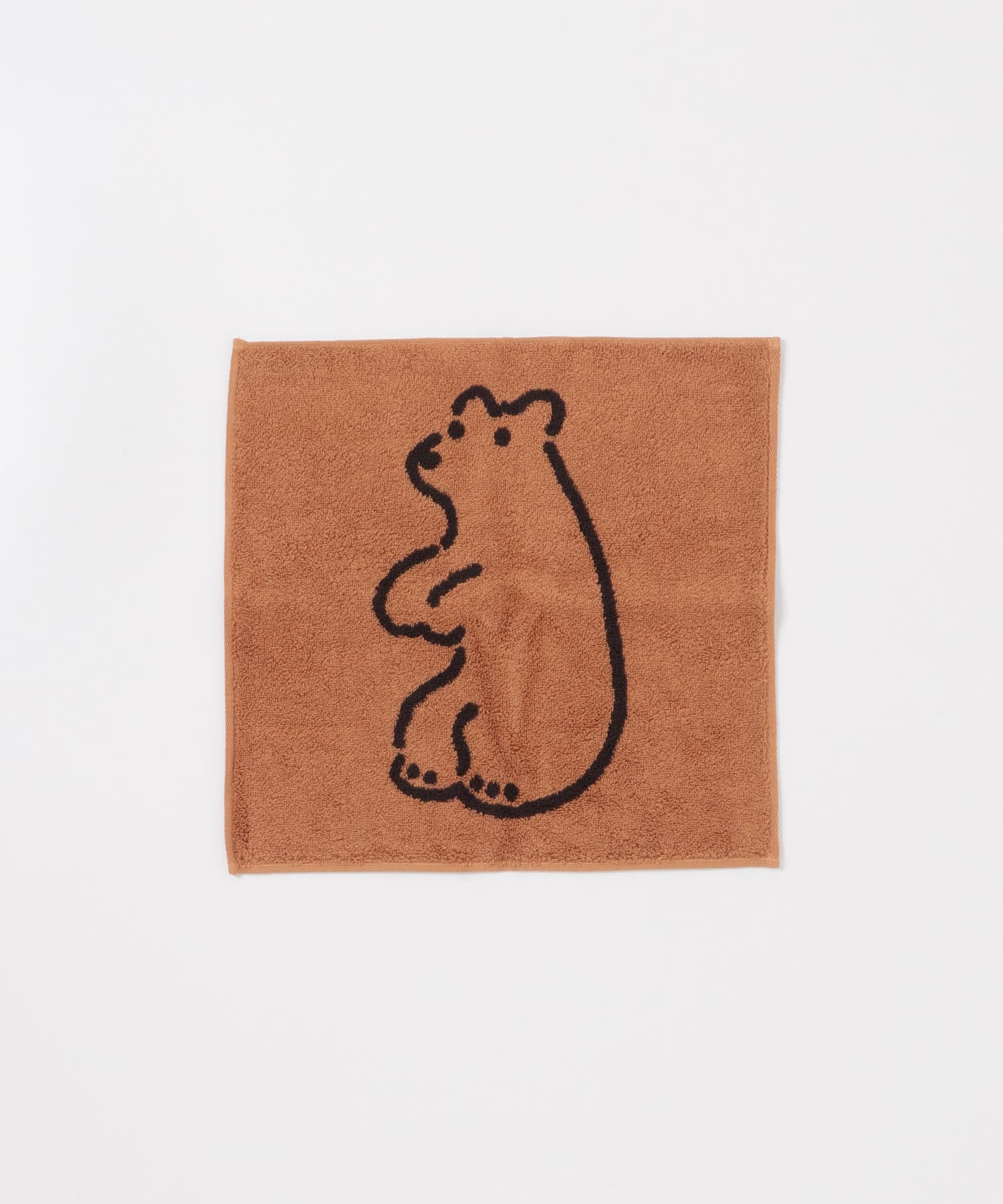WARMGREYTAIL　HANDTOWEL-HUGGY BEAR BRICK -