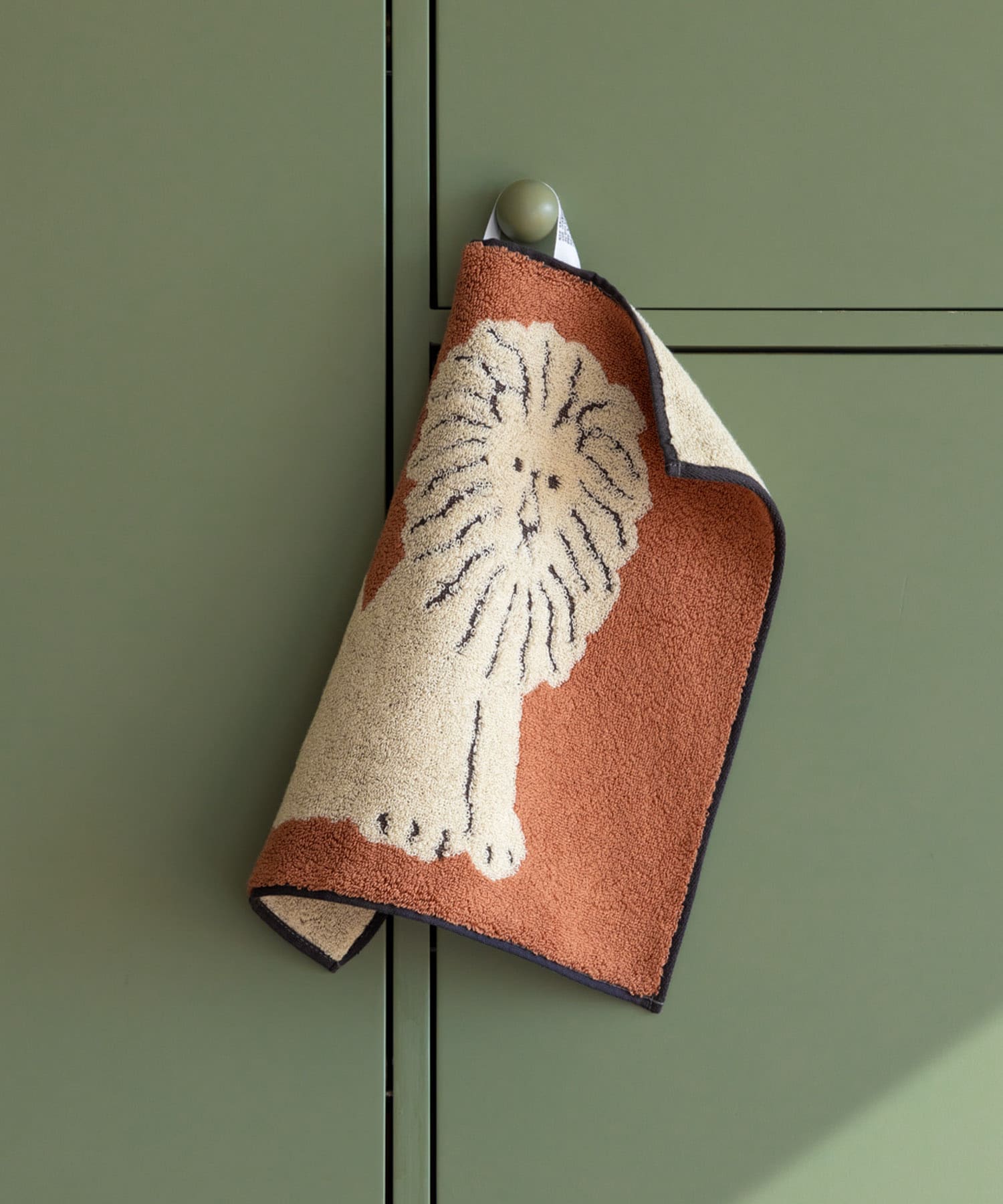 WARMGREYTAIL　HANDTOWEL-LION