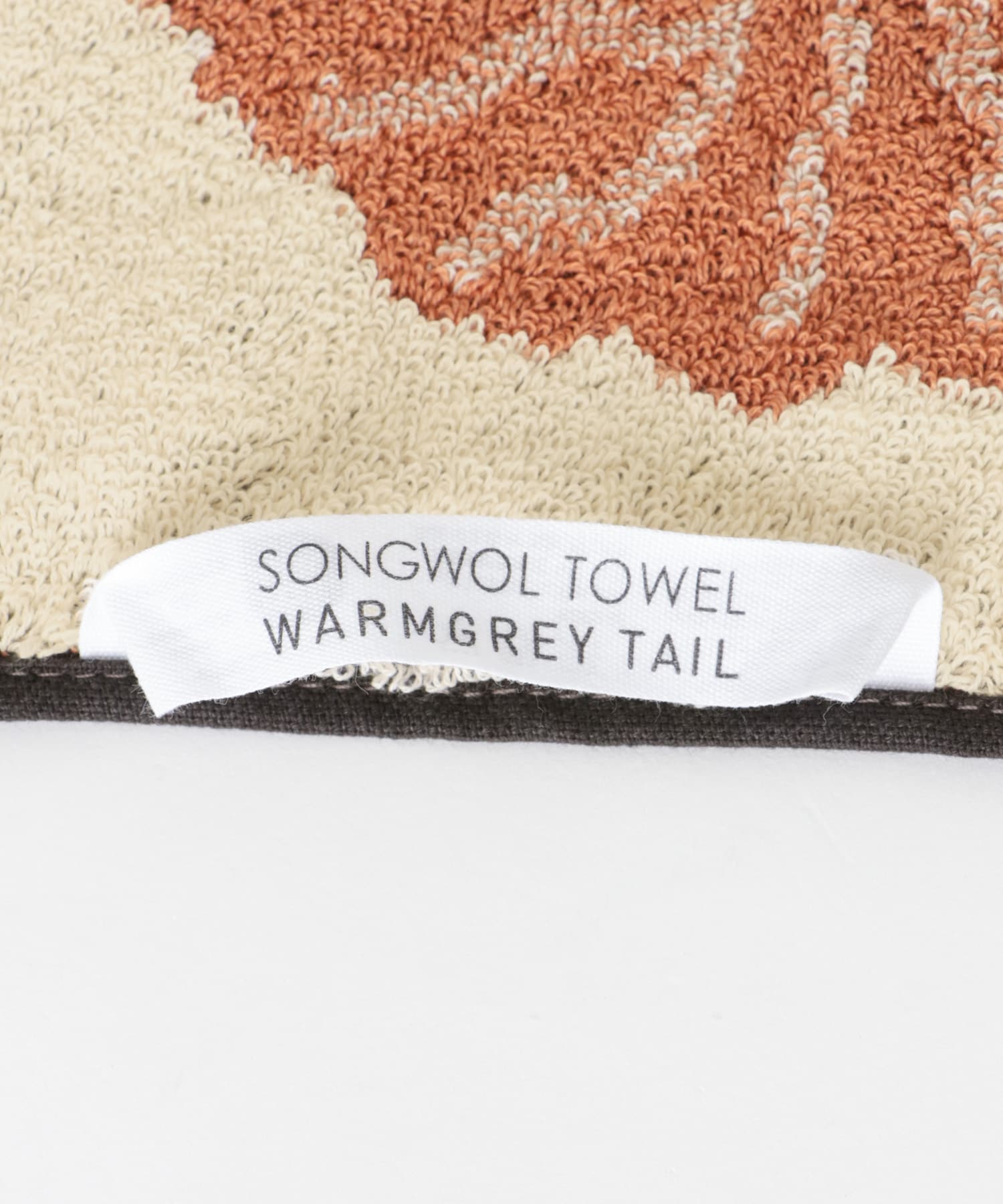 WARMGREYTAIL　HANDTOWEL-LION CREAM -