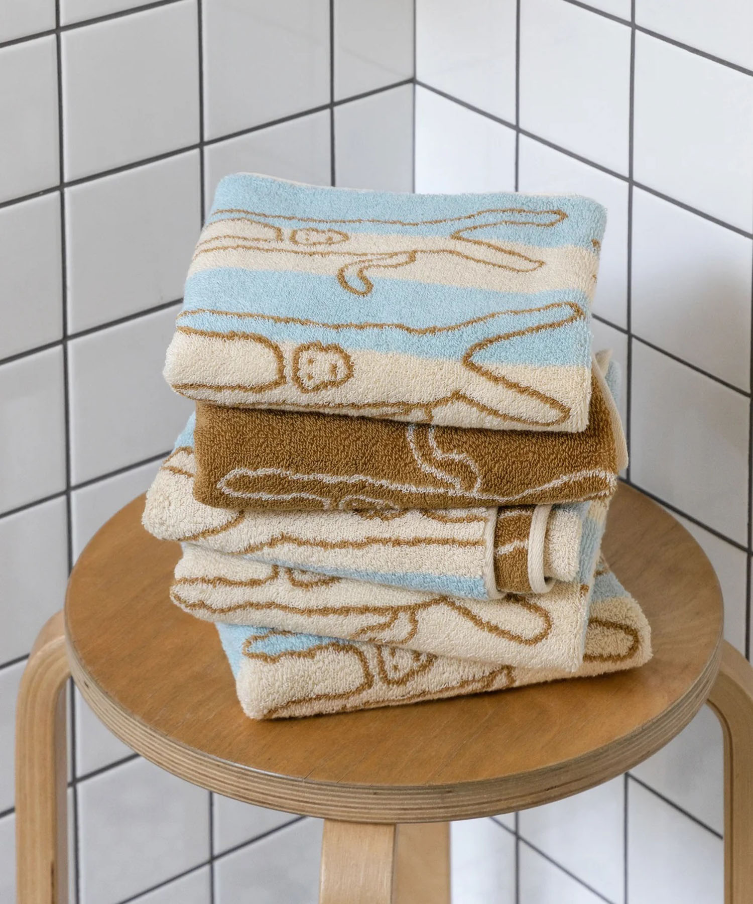 WARMGREYTAIL　FACETOWEL-MONKEY