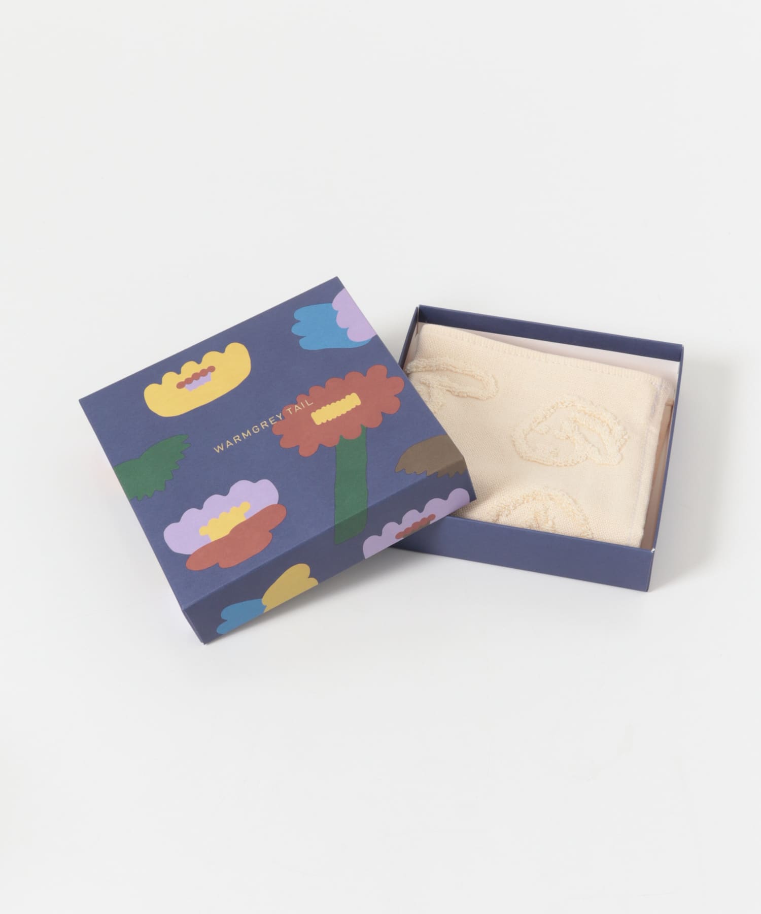 WARMGREYTAIL　BUNNY BUNNY HAND CLOTH IVORY -