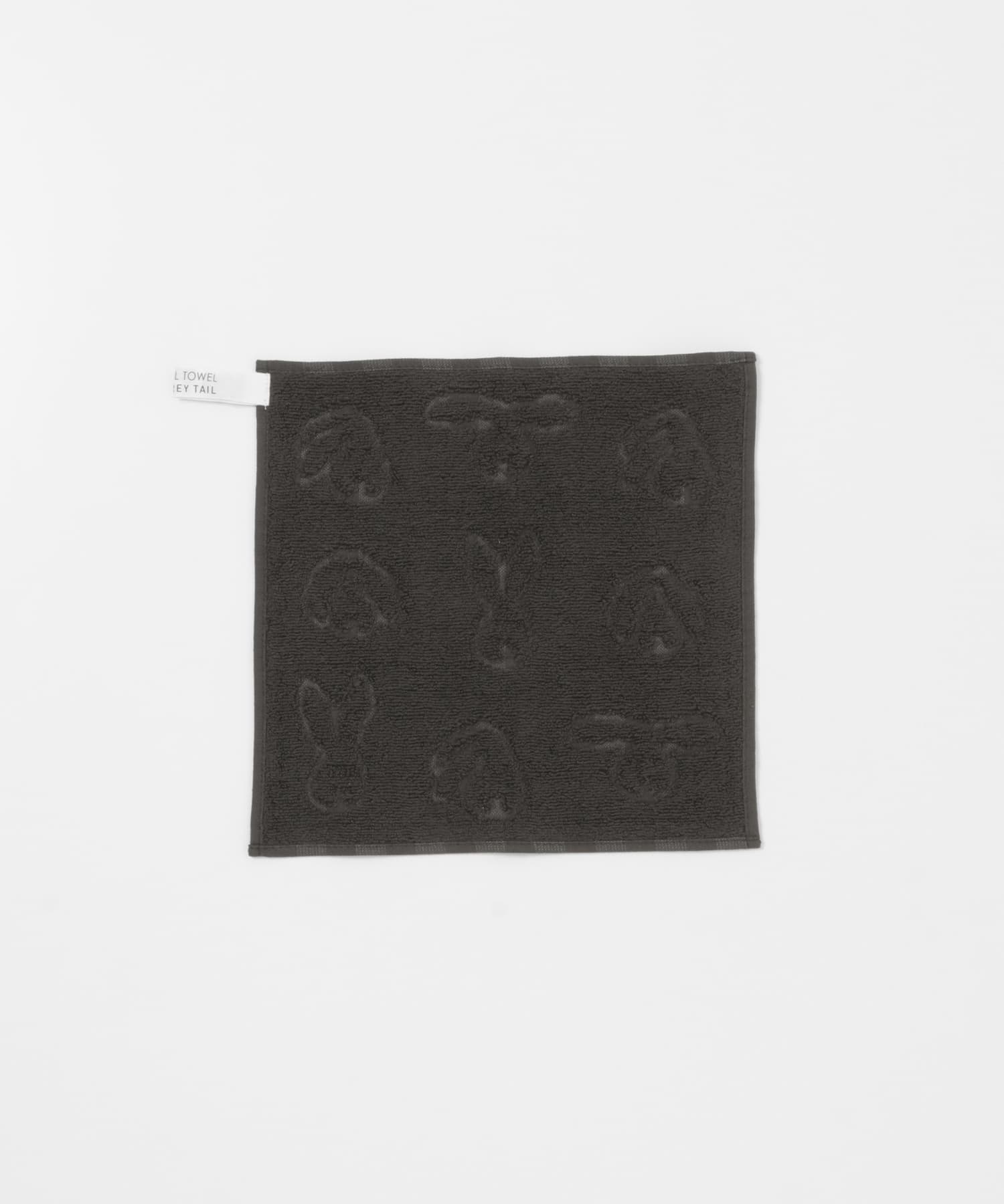 WARMGREYTAIL　BUNNY BUNNY HAND CLOTH BLACK -