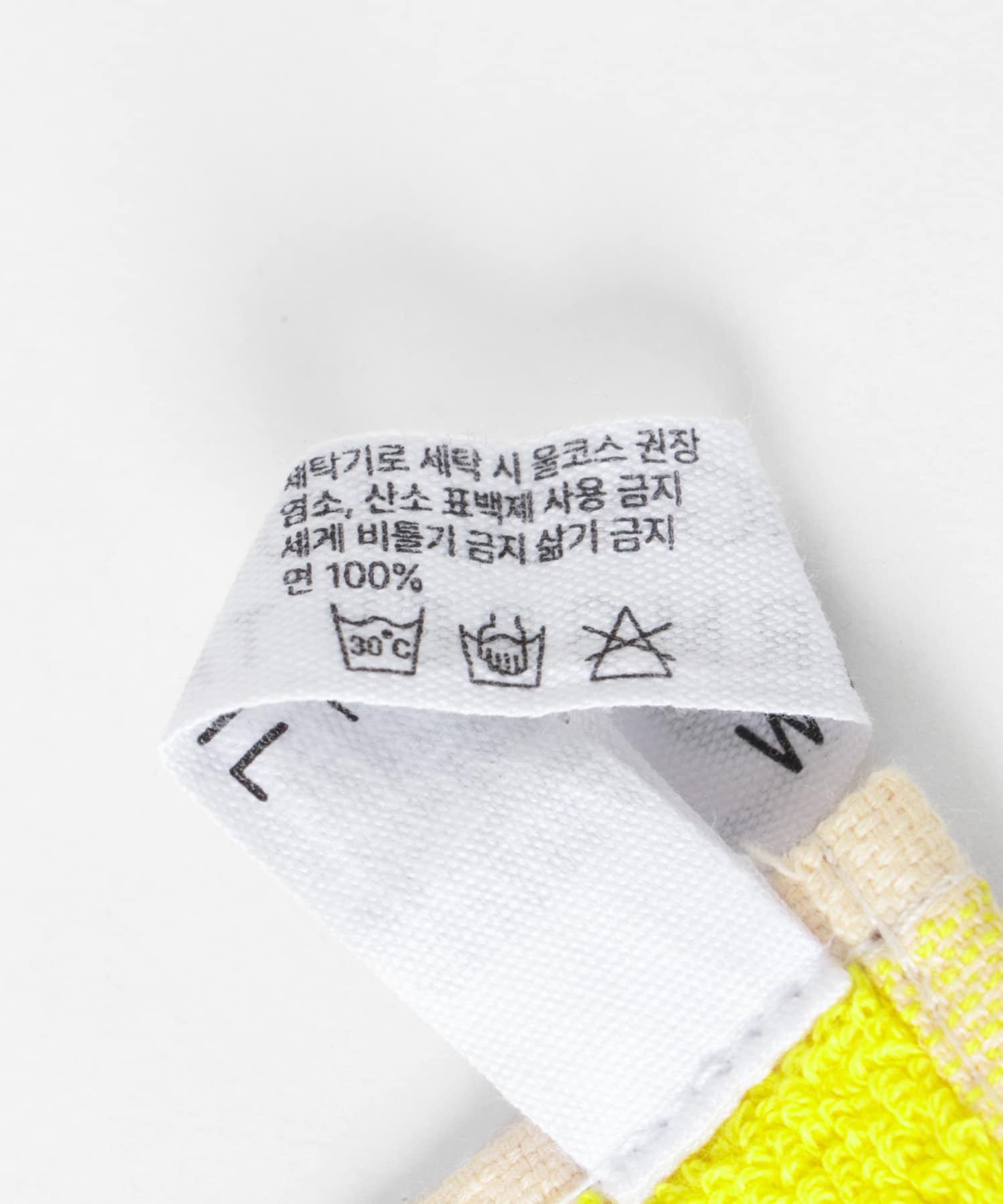 WARMGREYTAIL　CORN HAND CLOTH YELLOW -