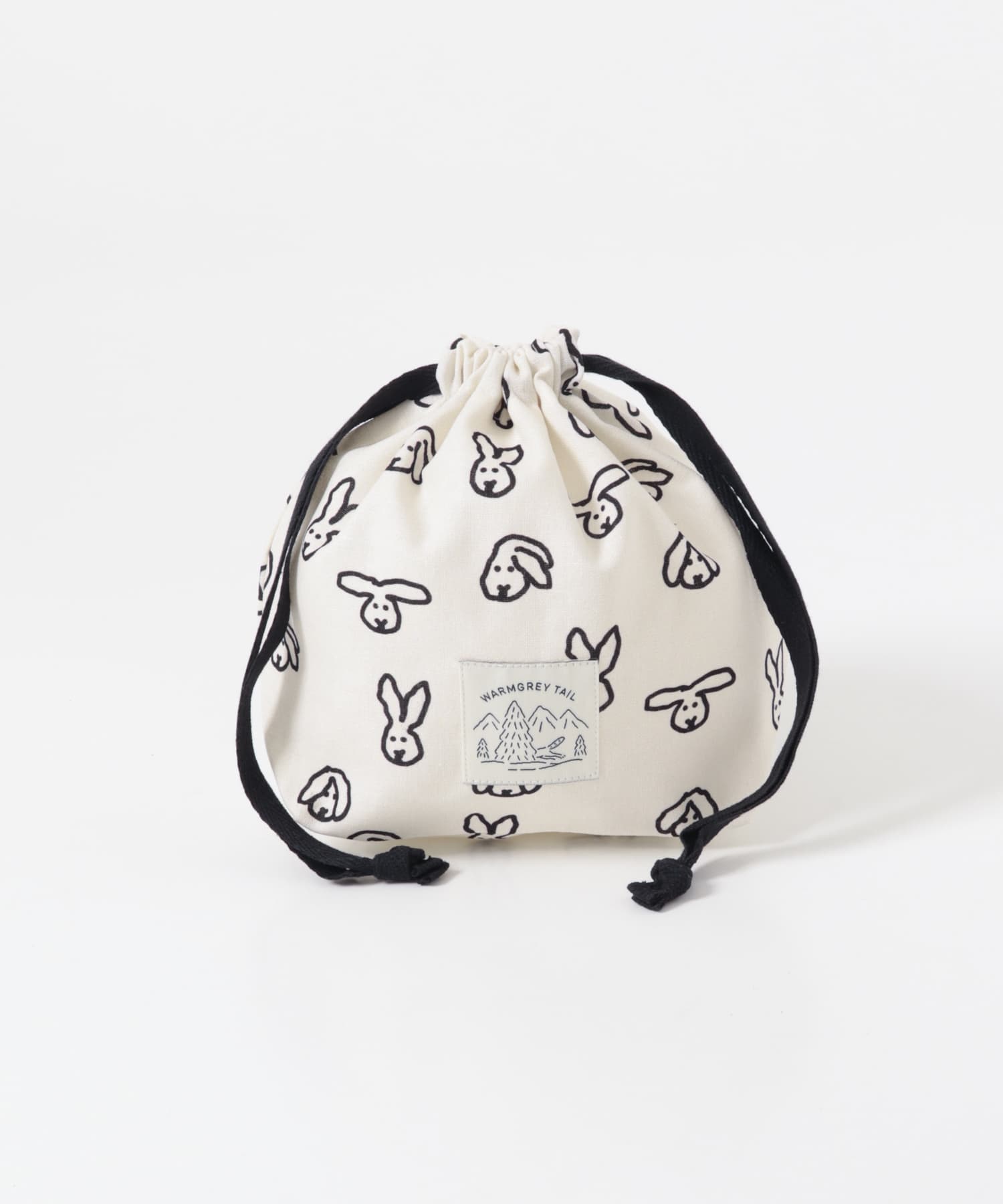 WARMGREYTAIL　STRINGPOUCH-BUNNY BUNNY