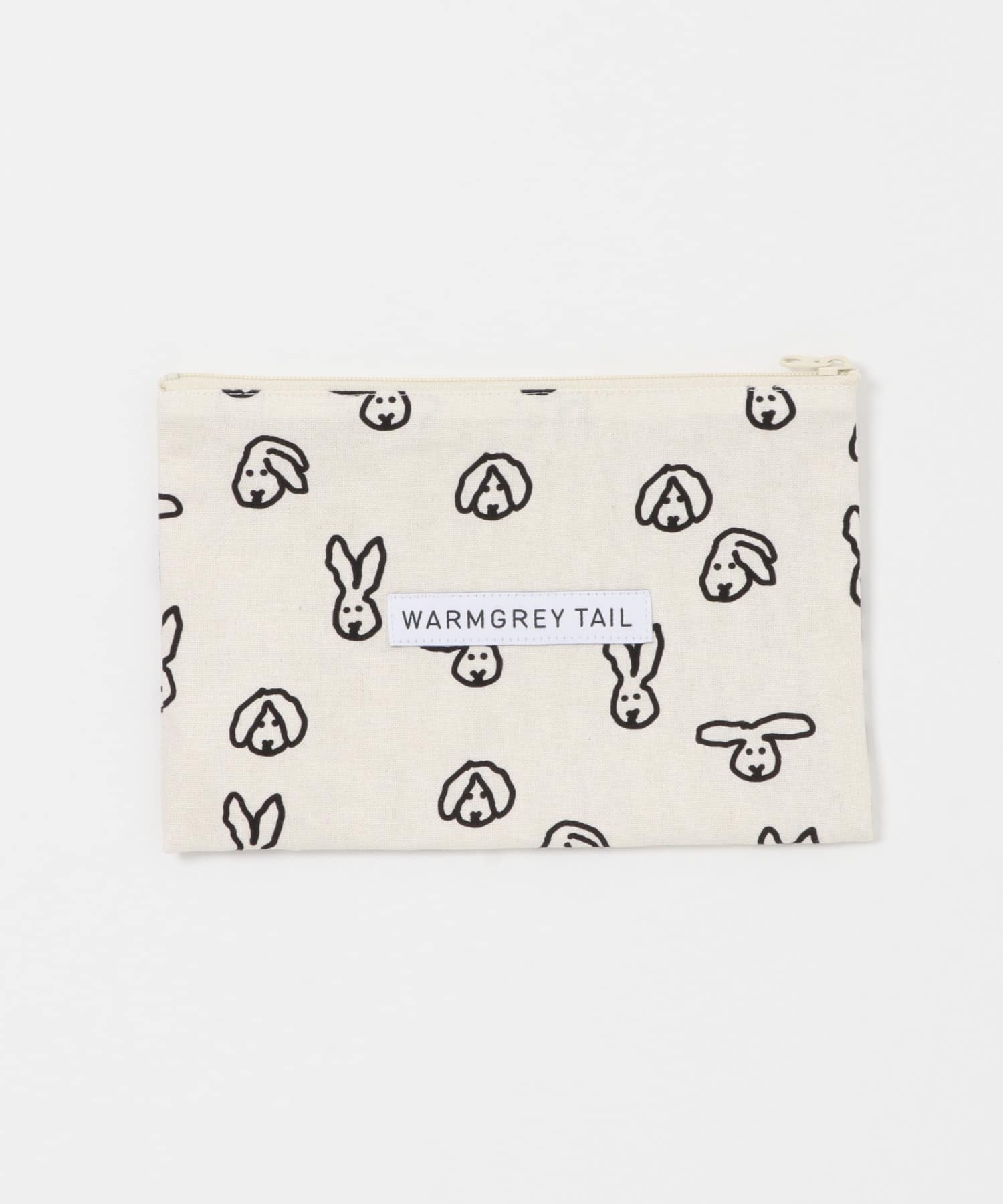 WARMGREYTAIL　FLATPOUCH-BUNNY M