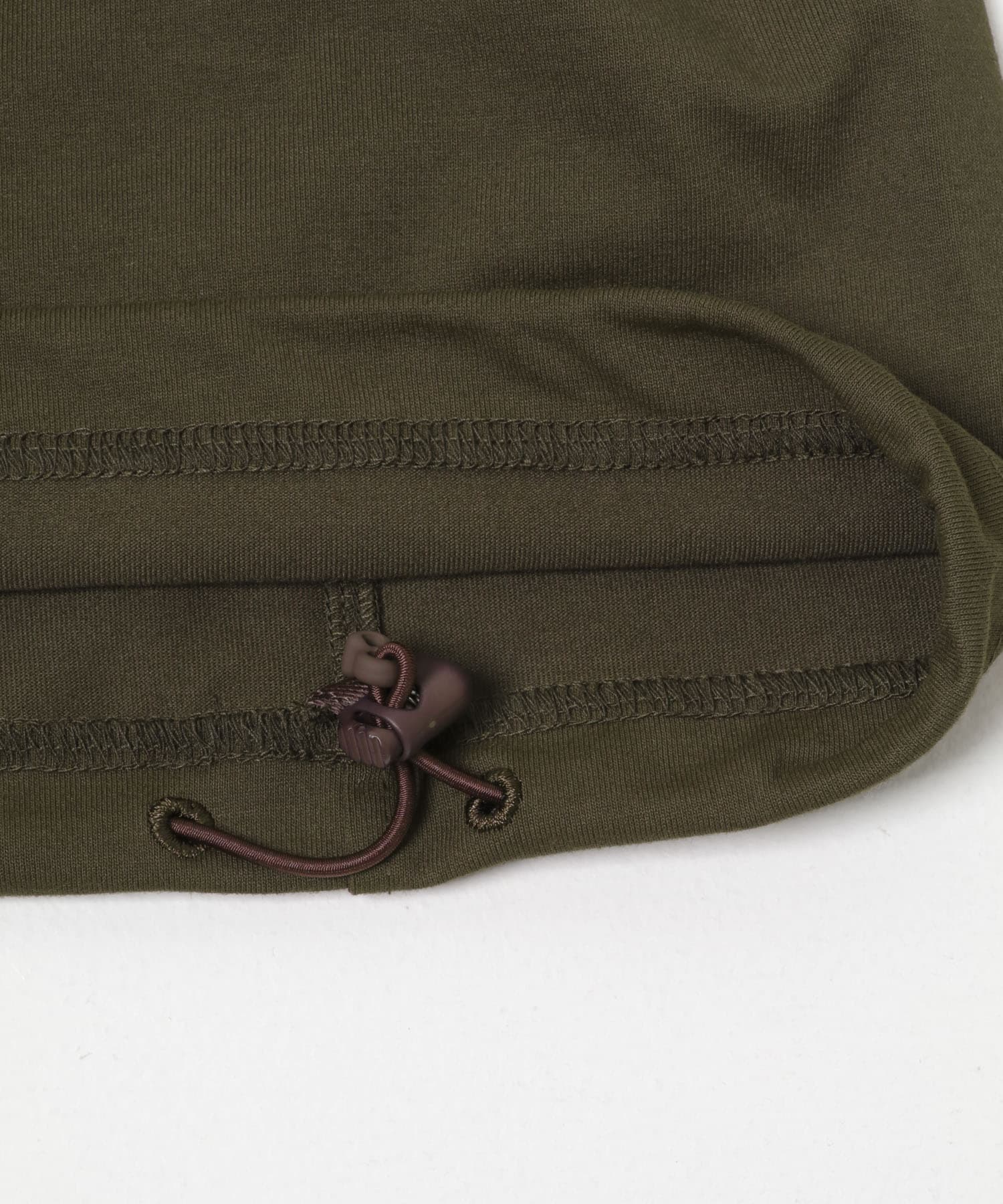 DAIWA PIER39　TECH DRAWSTRING L/S TEE D.BROWN S