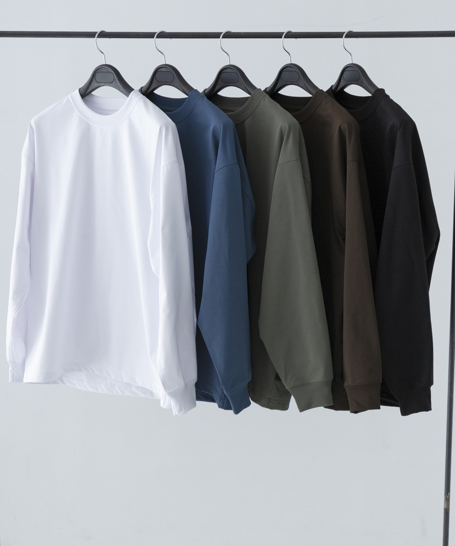 DAIWA PIER39　TECH DRAWSTRING L/S TEE WHITE S