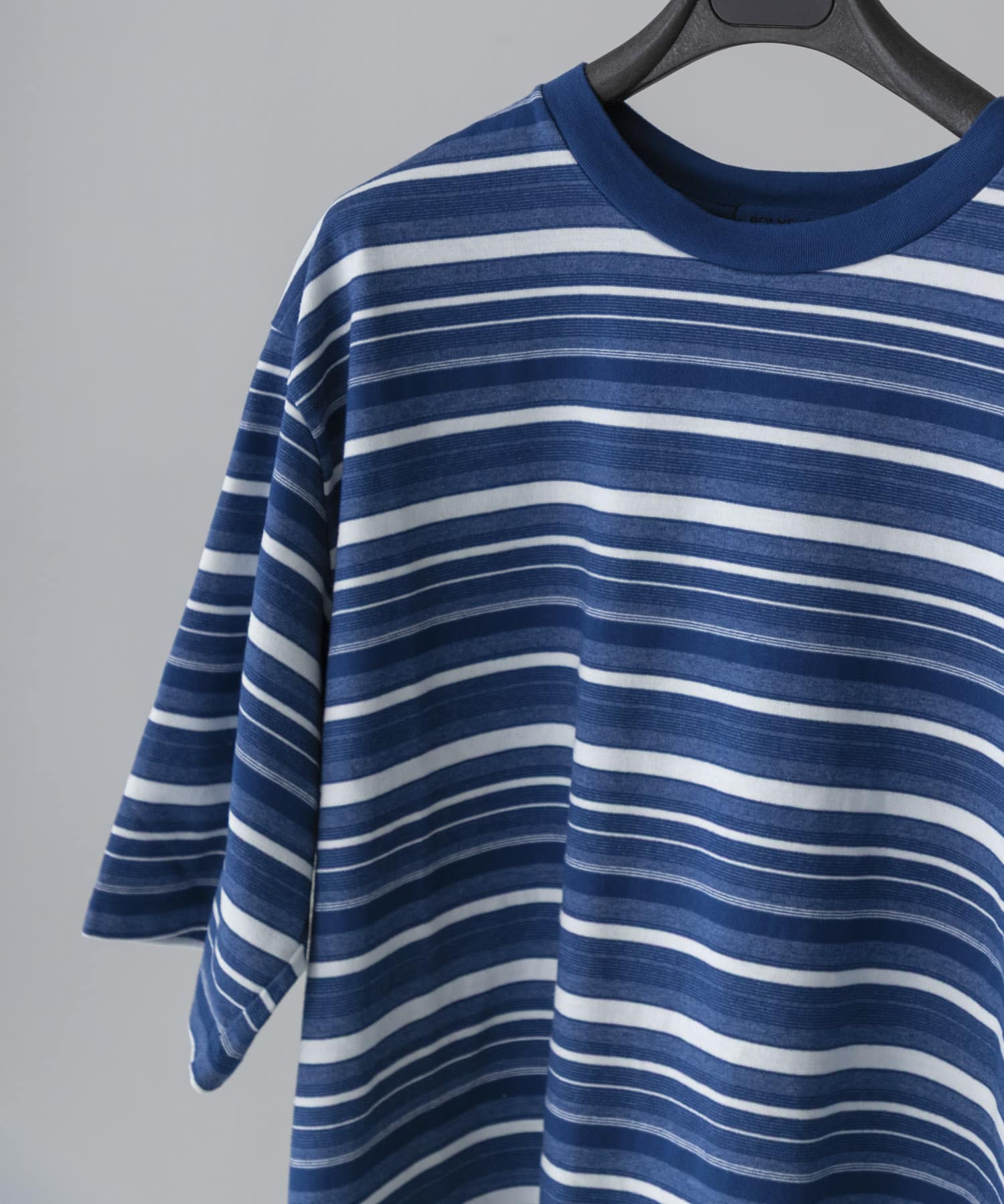 POLYPLOID　T SHIRT B WHT/NAV 3