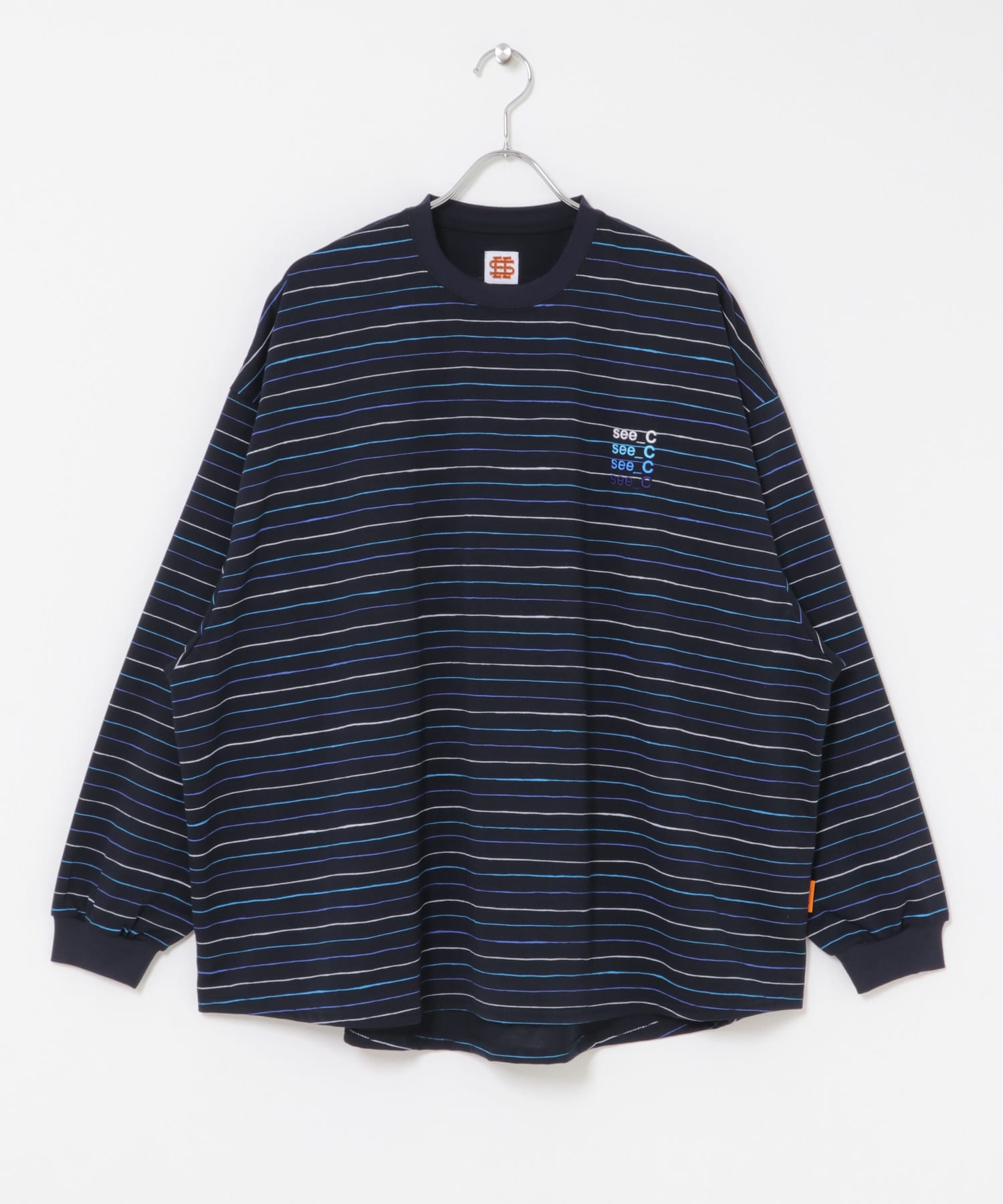 SEE SEE SUPER BIG BOARDER LS TEE(M NAVY): トップス｜URBAN RESEARCH