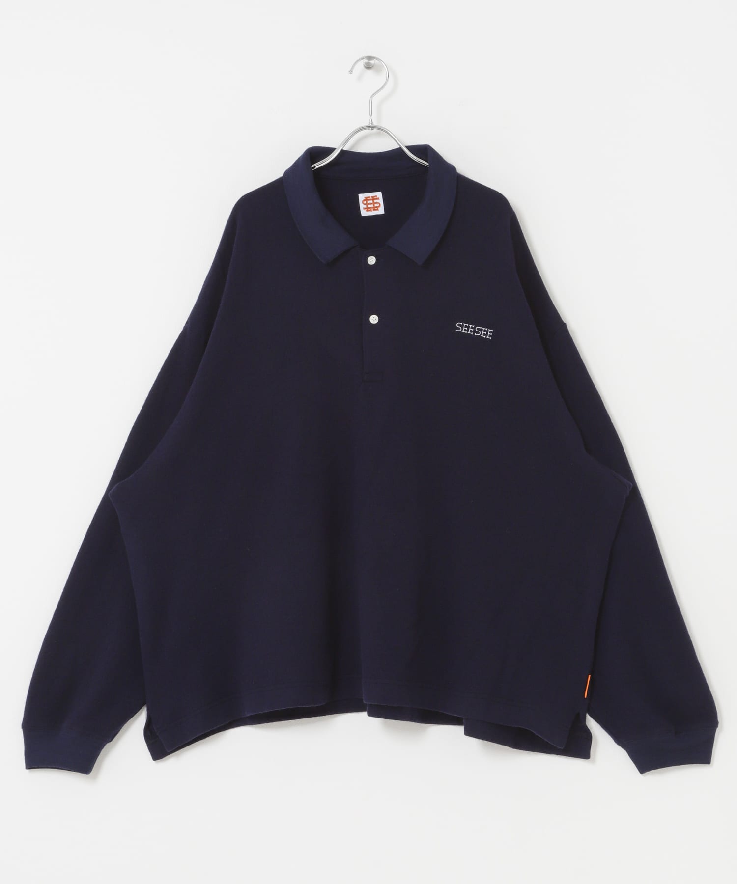 SEE SEE　LS POLO (KNIT SEW)
