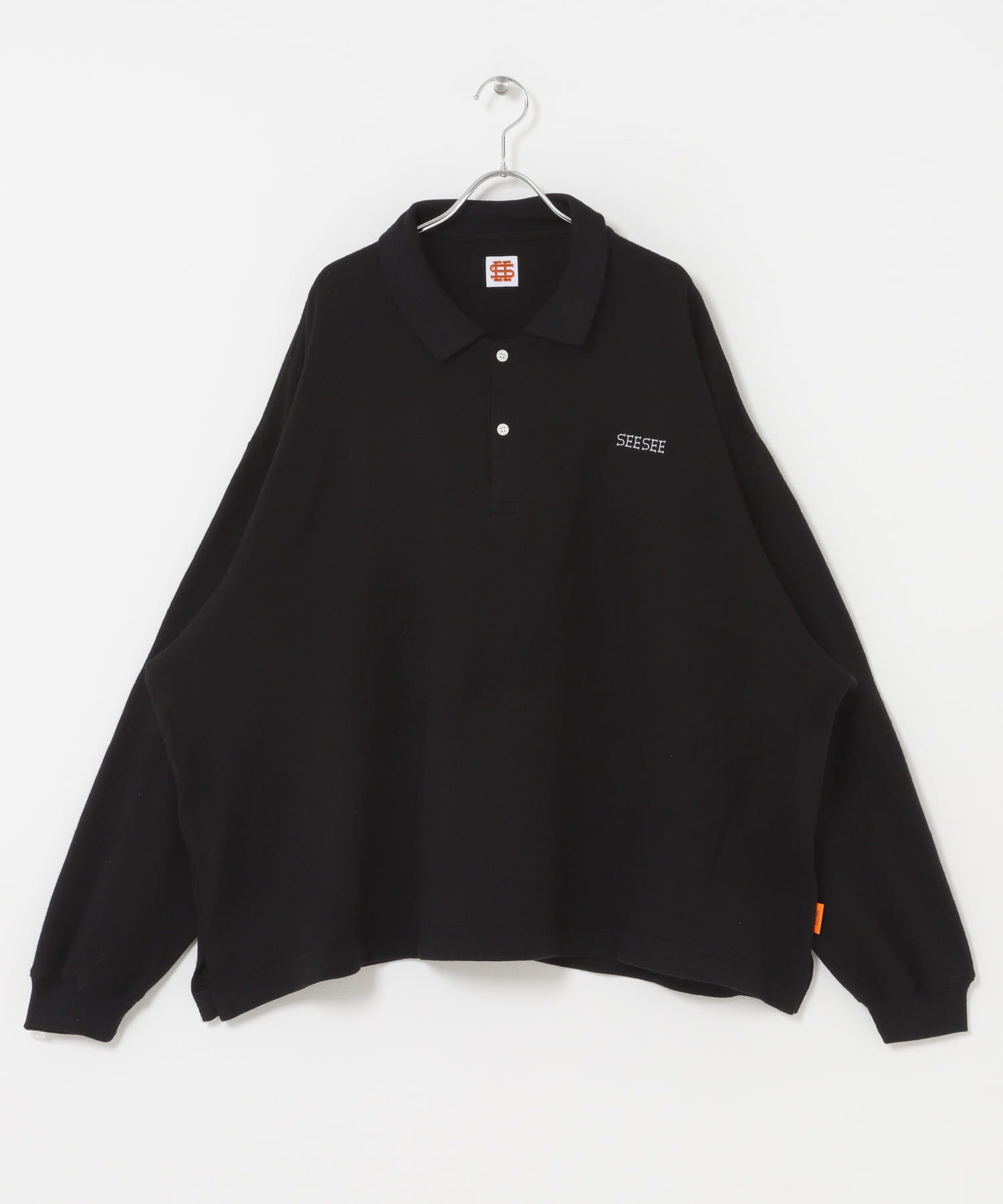 SEE SEE　LS POLO (KNIT SEW)
