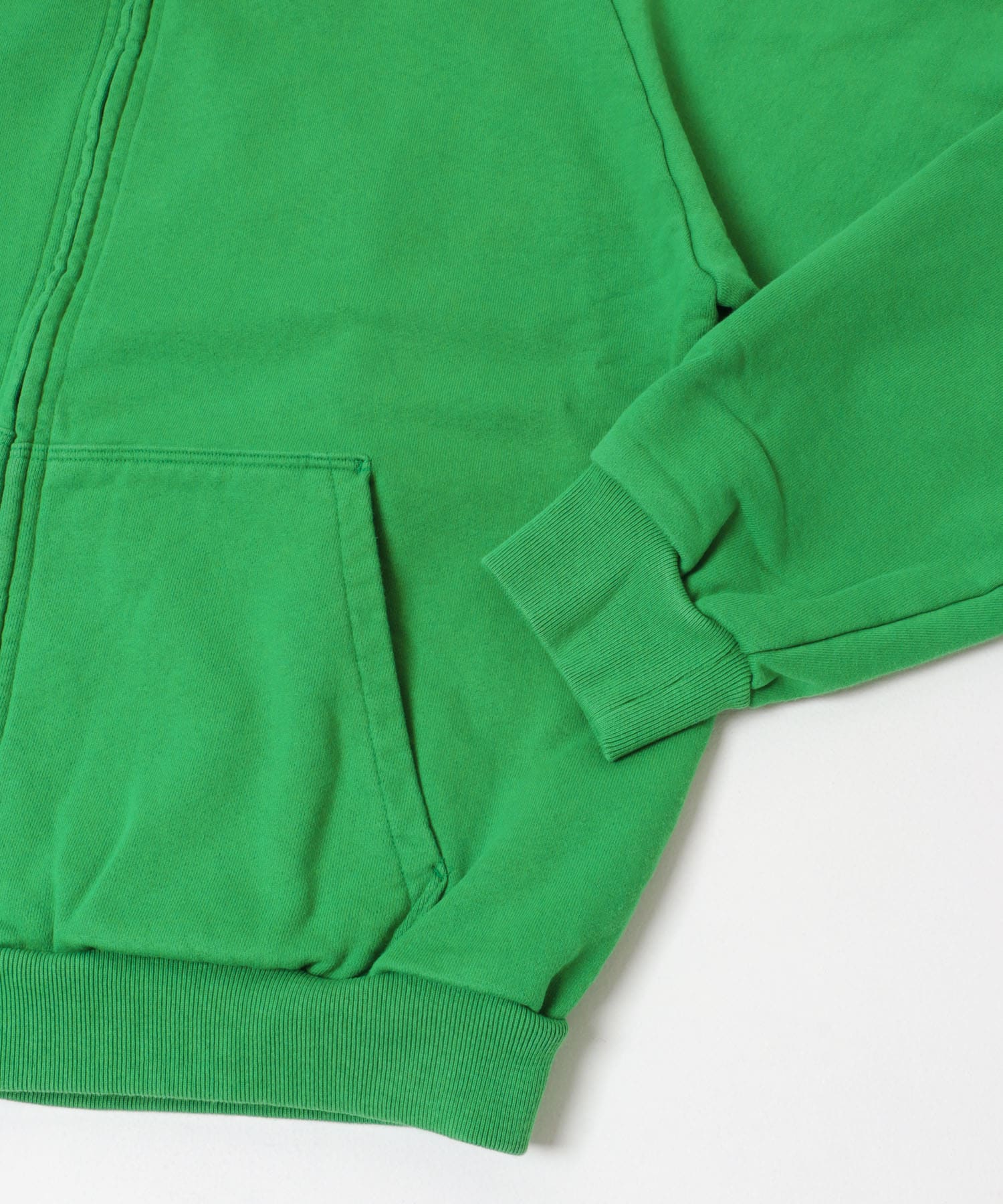 Little Yarmouth　Semi Raglan Zip Hoodie GREEN L
