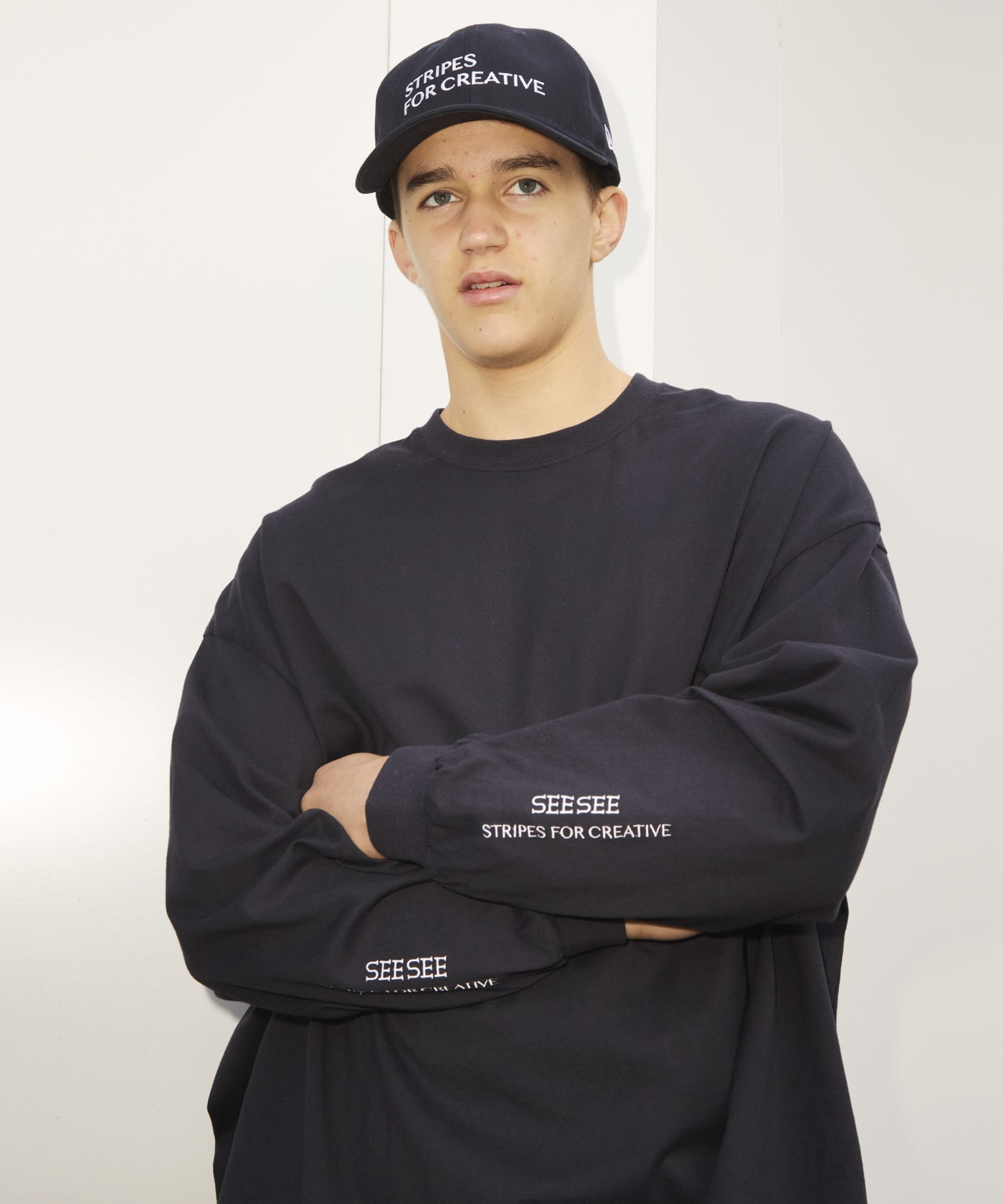 SEE SEE×S.F.C　SUPER BIG ROUND LS TEE