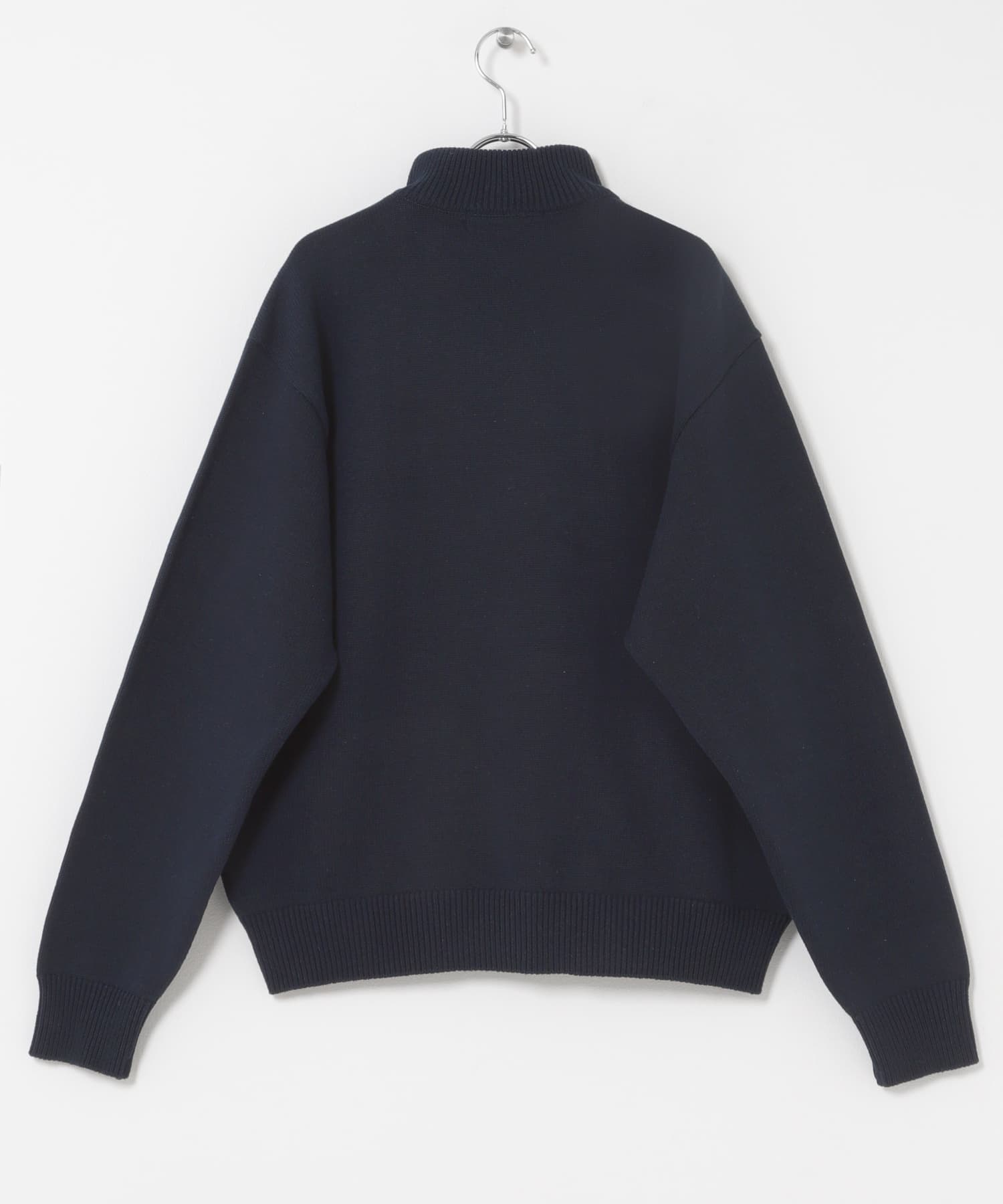 COGNOMEN　W.ADJUSTABLE KNIT TRACK JACKET NAVY M