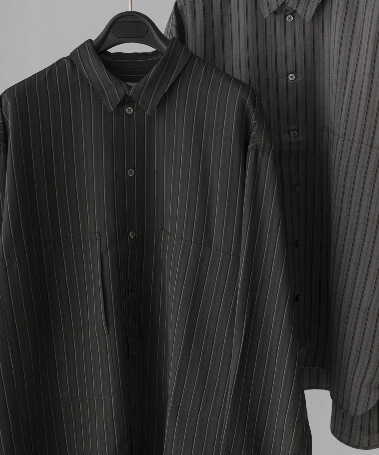 poly-ploid　SHIRT JACKET B CHARCOAL 3