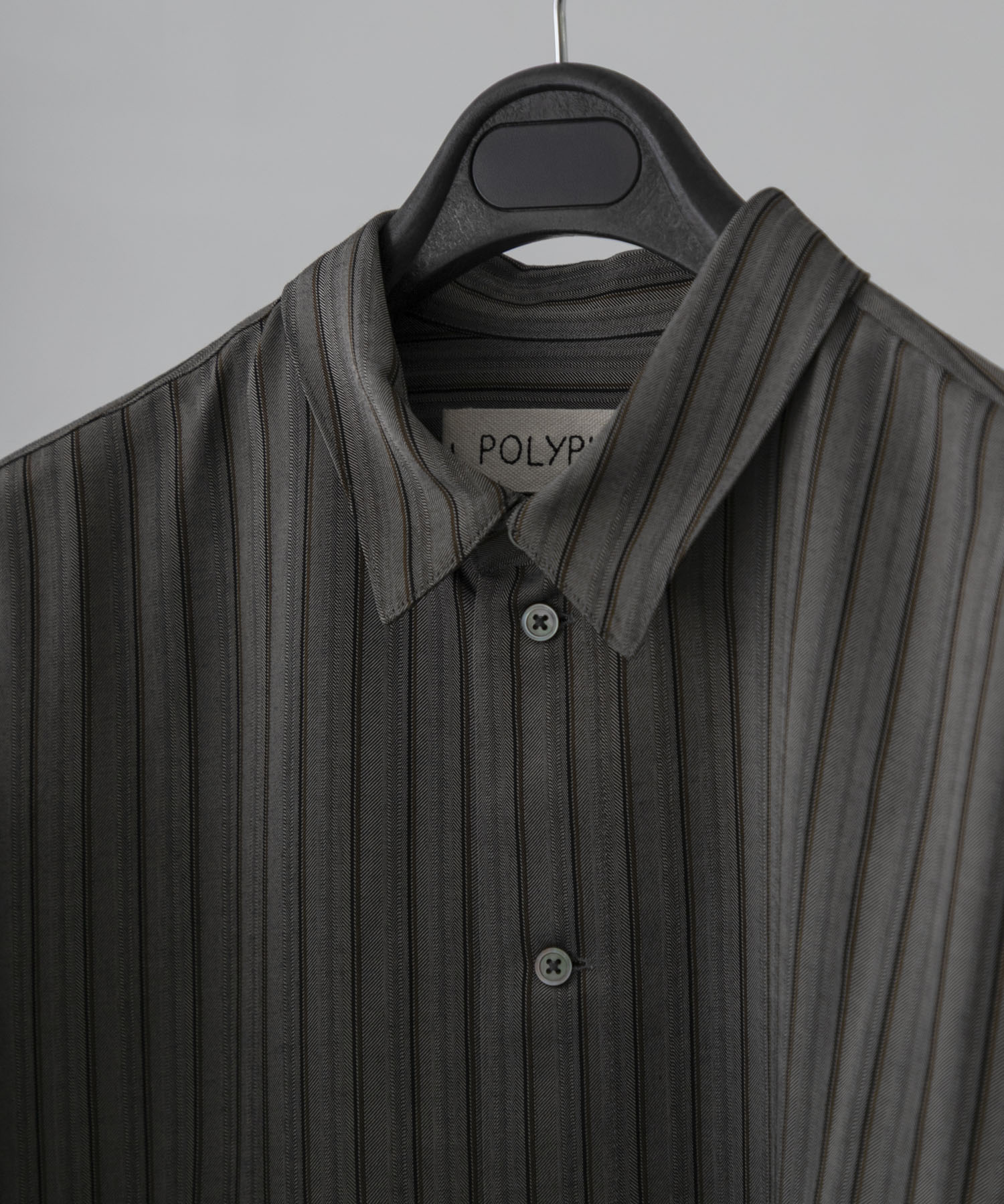 poly-ploid　SHIRT JACKET B GRAY 3