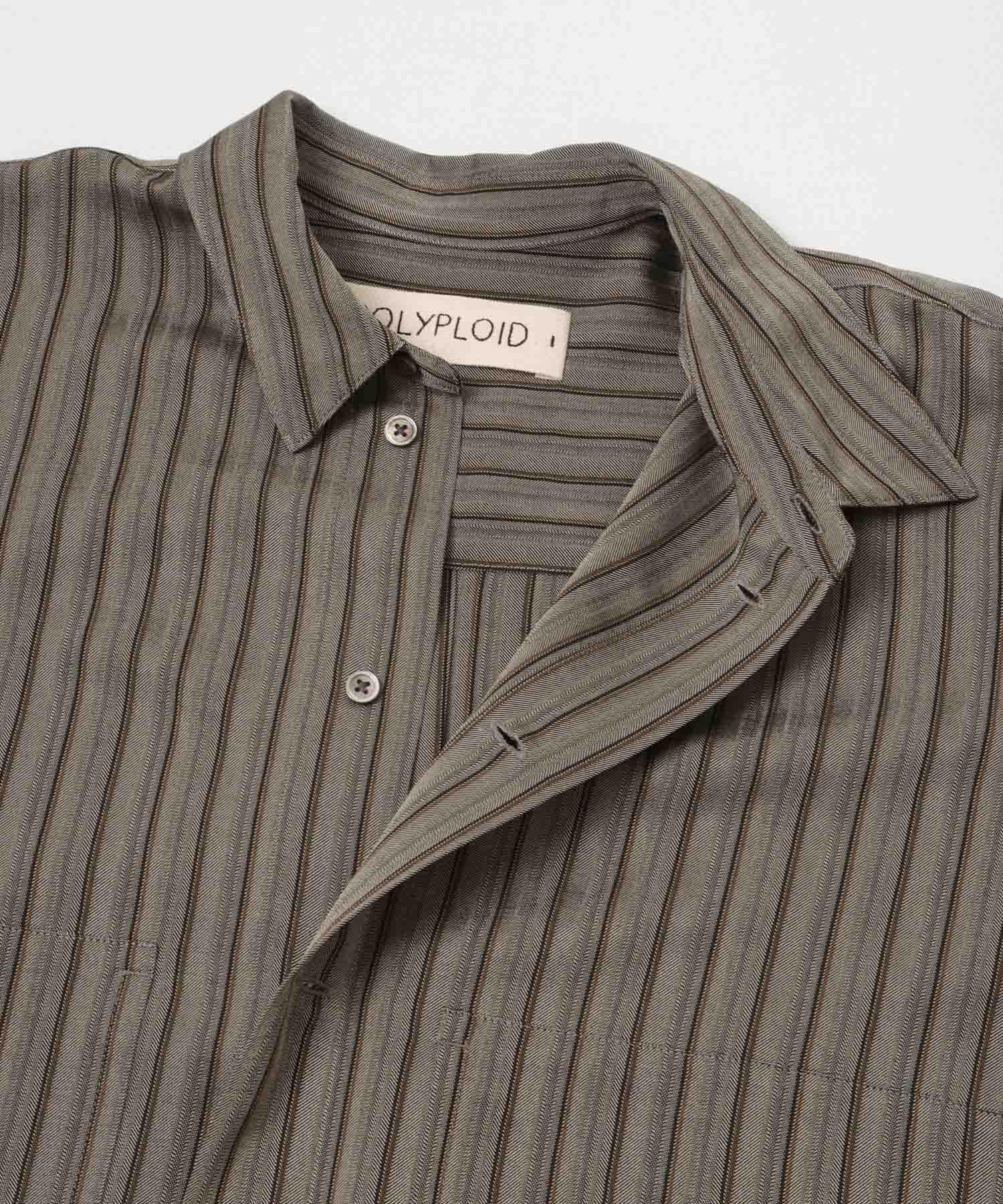 poly-ploid　SHIRT JACKET B GRAY 3