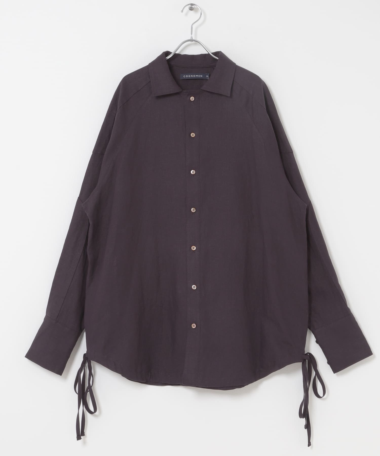 COGNOMEN　W.GOALKEEPER LINEN SHIRT PURPLE M