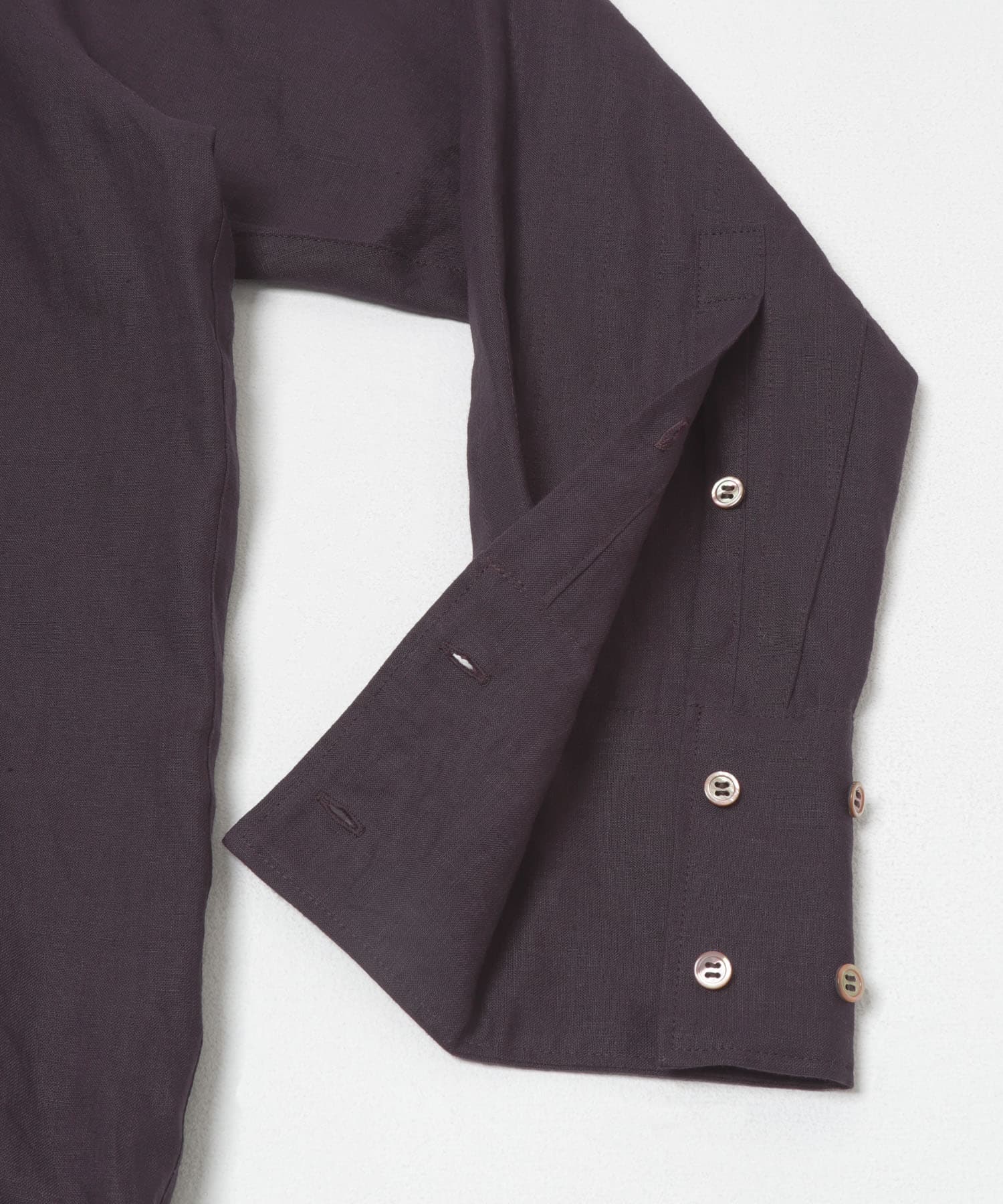 COGNOMEN　W.GOALKEEPER LINEN SHIRT PURPLE M